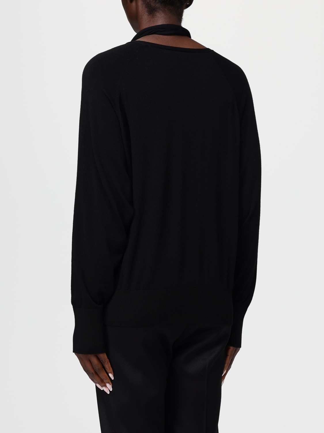 ZANONE MAGLIA: Maglia di lana vergine con pannello Zanone, Nero - Img 2