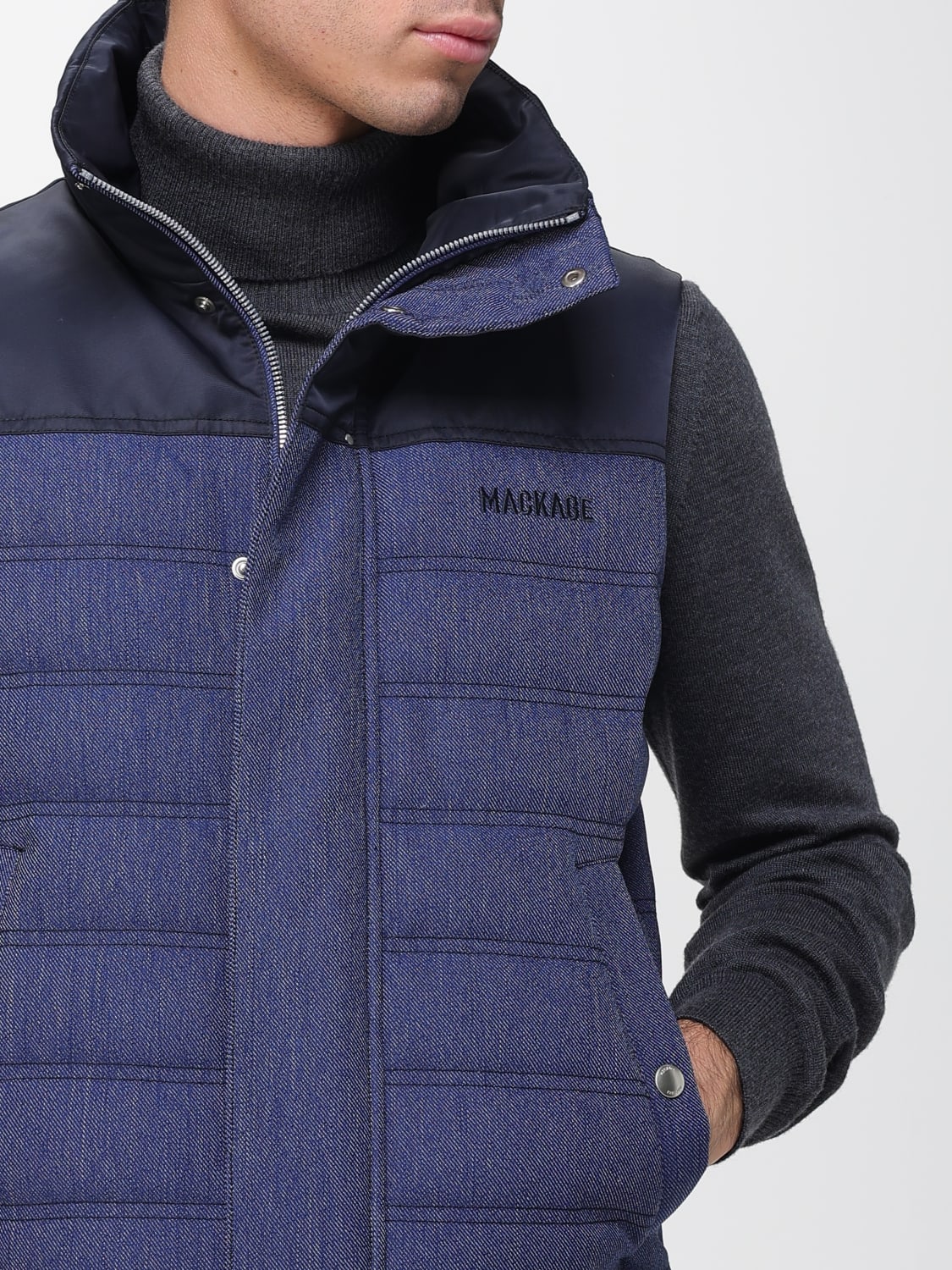 MACKAGE WESTE: Mantel herren Mackage, Denim - Img 4