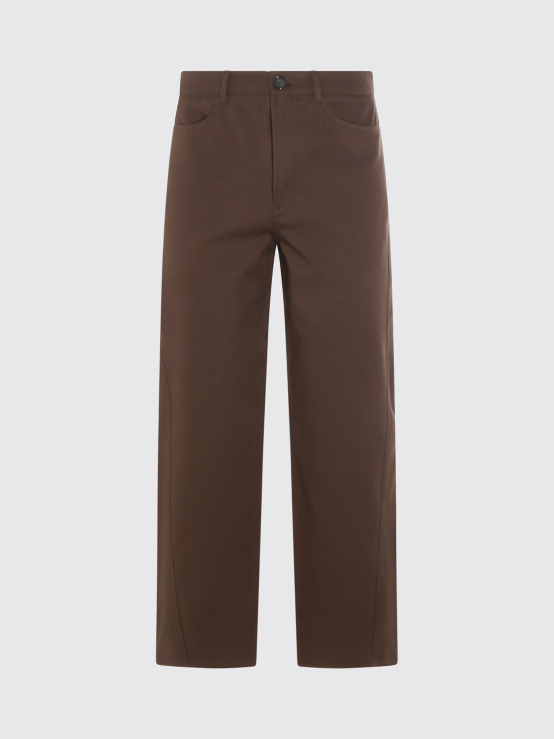 TOTEME PANTALONI: Pantalone a gamba larga Toteme in cotone , Nero - Img 1