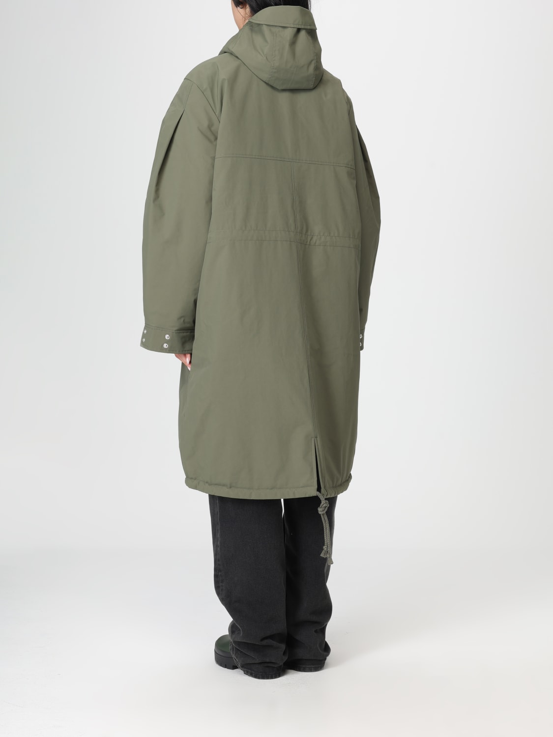 GANNI MANTEAU: Veste femme Ganni, Vert - Img 2