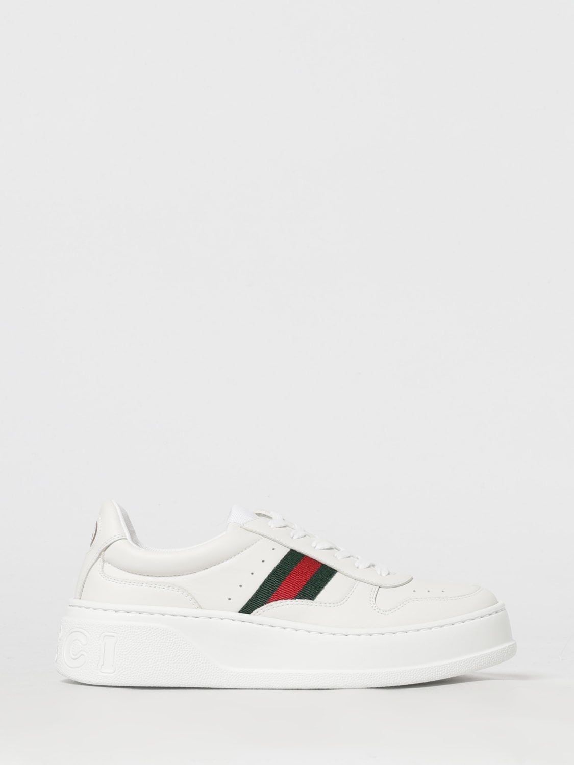 GUCCI SNEAKERS: Sneakers woman Gucci, White - Img 1