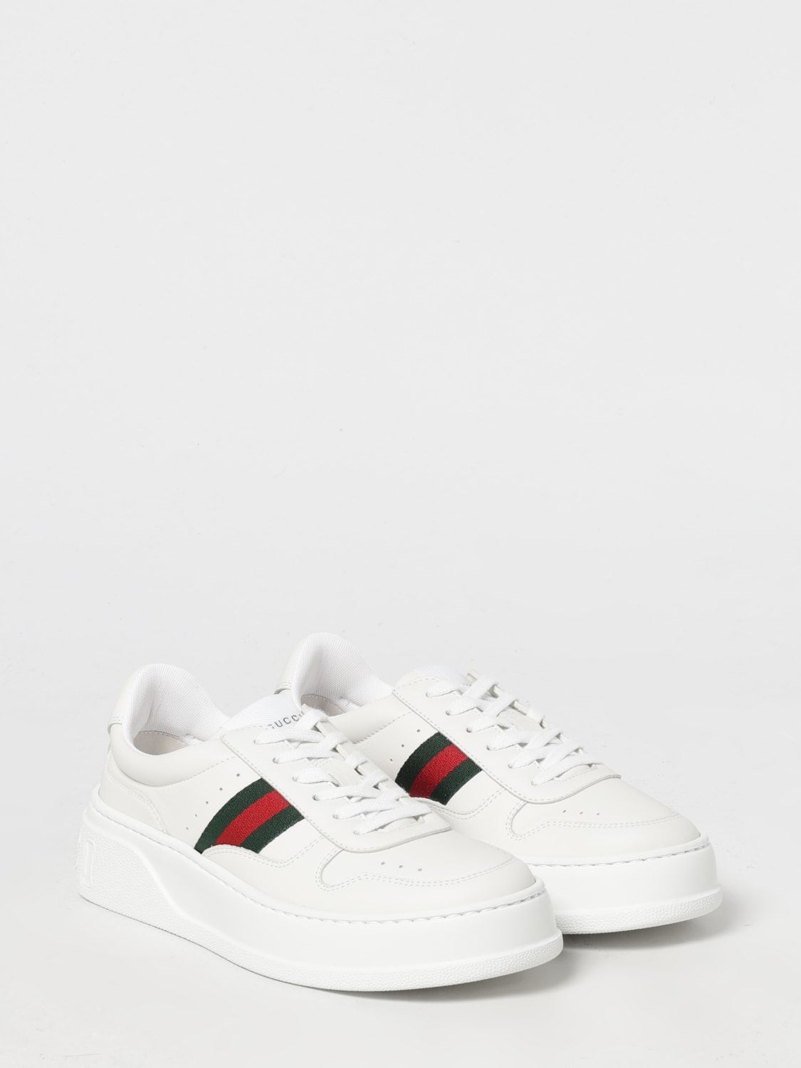 GUCCI SNEAKERS: Sneakers woman Gucci, White - Img 2
