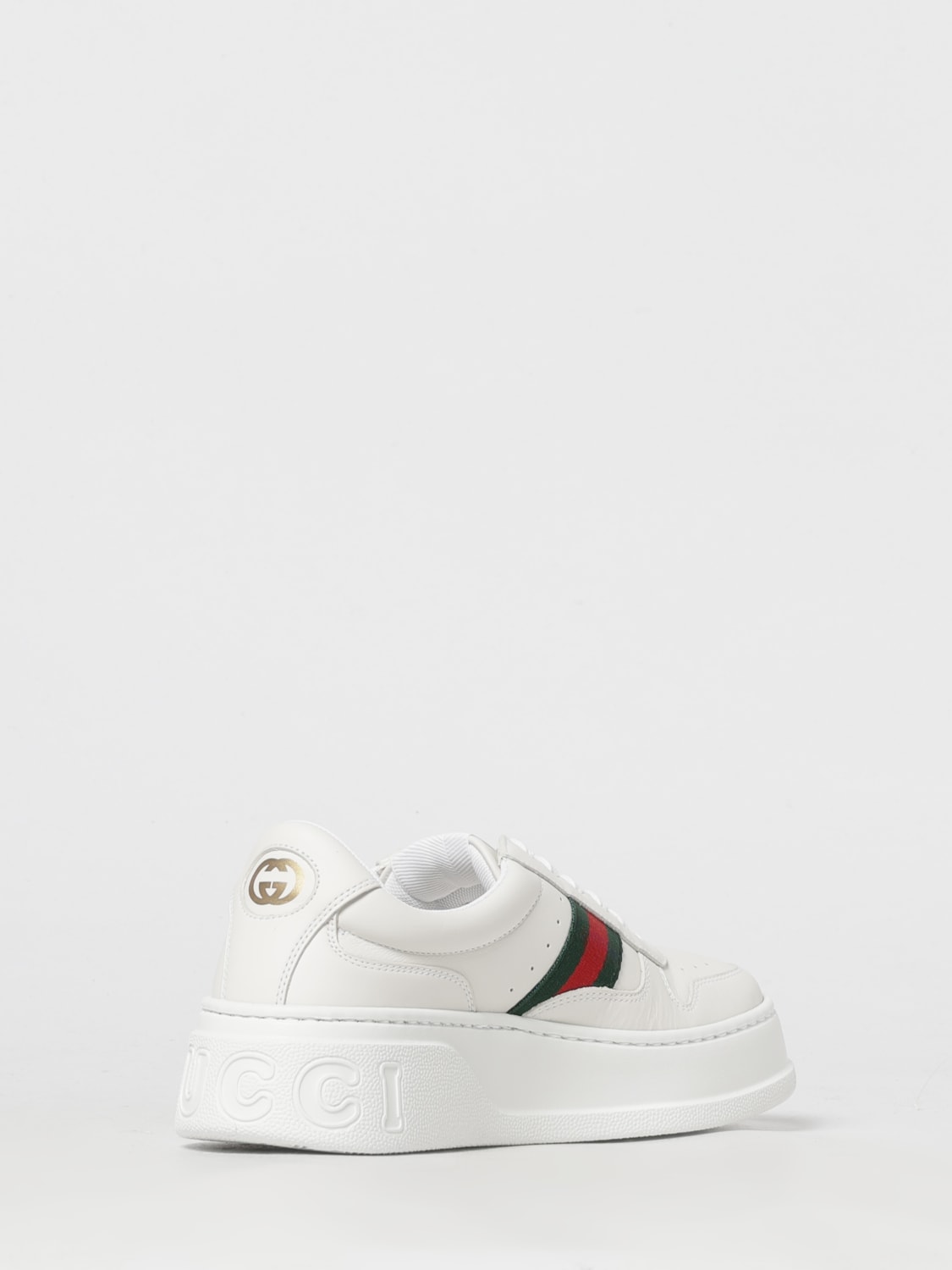 GUCCI SNEAKERS: Sneakers woman Gucci, White - Img 3