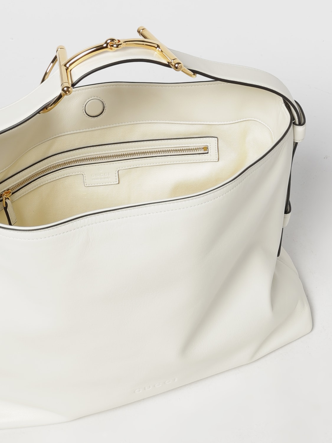 GUCCI SHOULDER BAG: Shoulder bag woman Gucci, White - Img 5