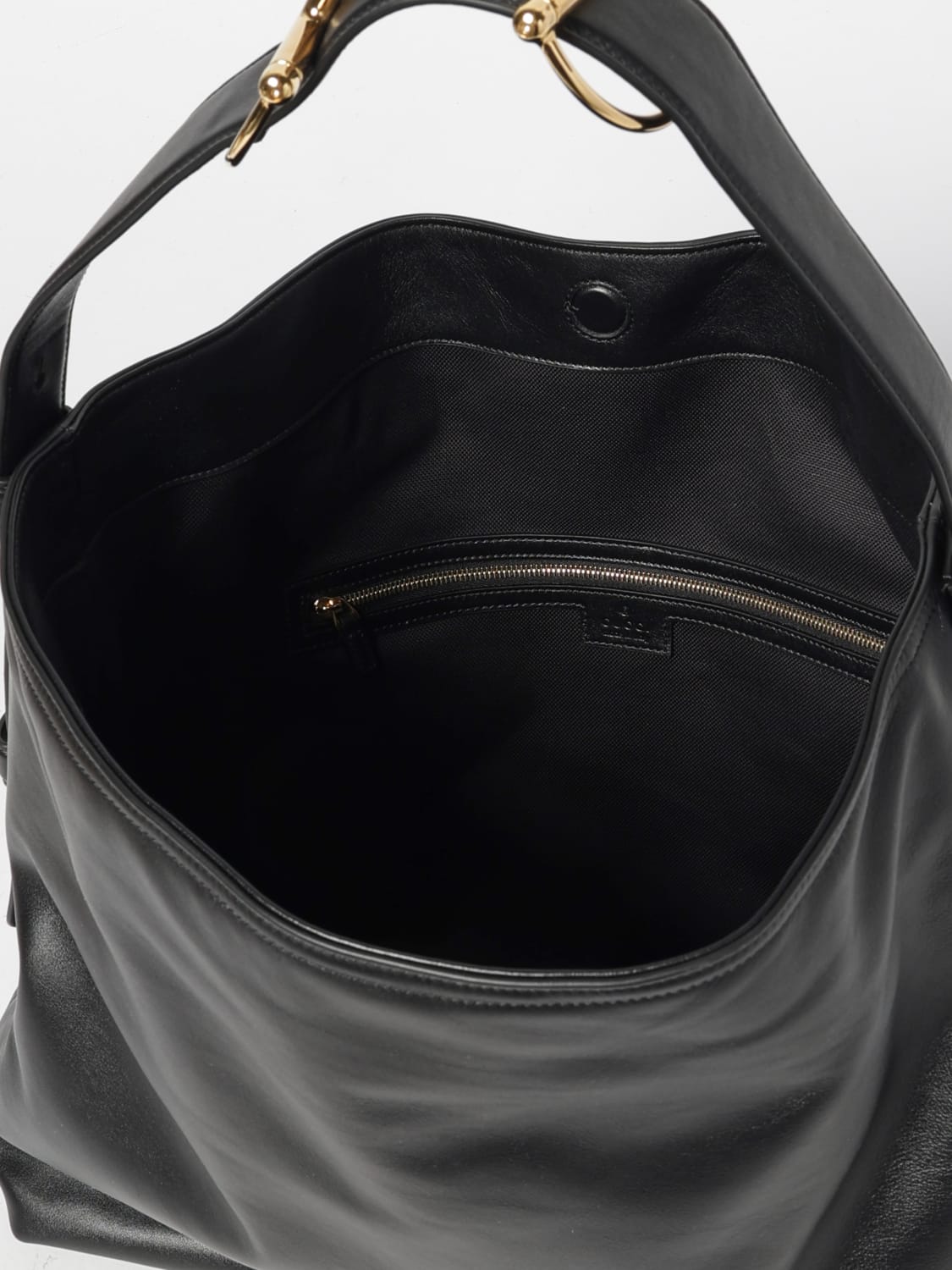 GUCCI BORSA A SPALLA: Borsa Beatrix Large Gucci in pelle , Nero - Img 5