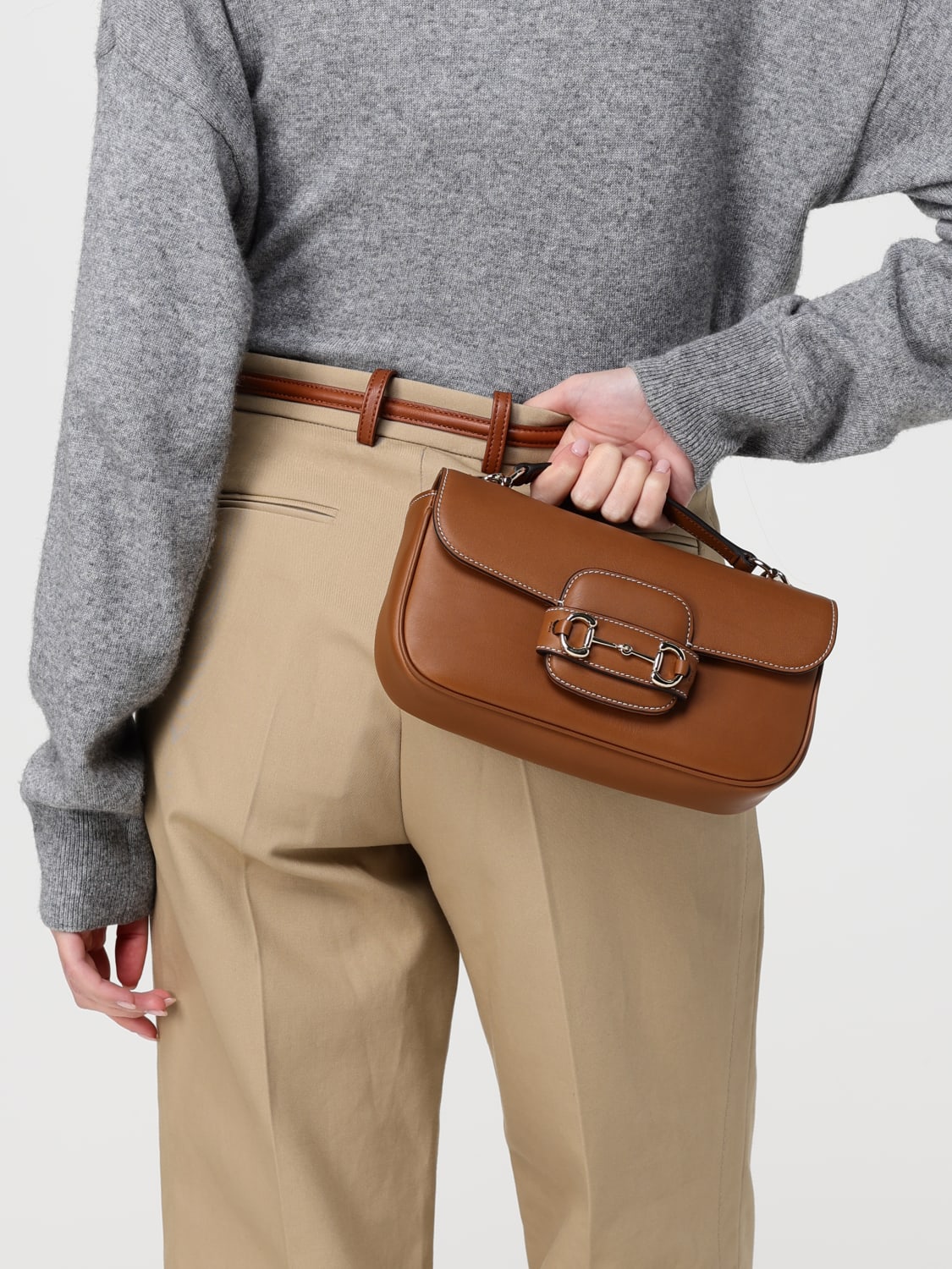 GUCCI MINI BAG: Handbag woman Gucci, Brown - Img 2