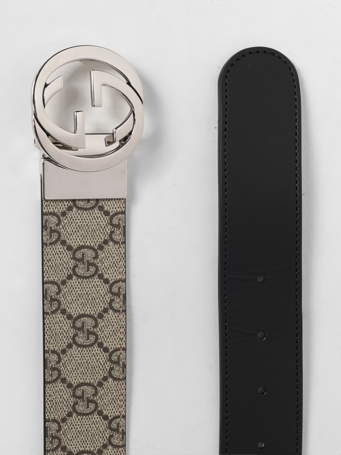 GUCCI BELT: Belt men Gucci, Black - Img 3