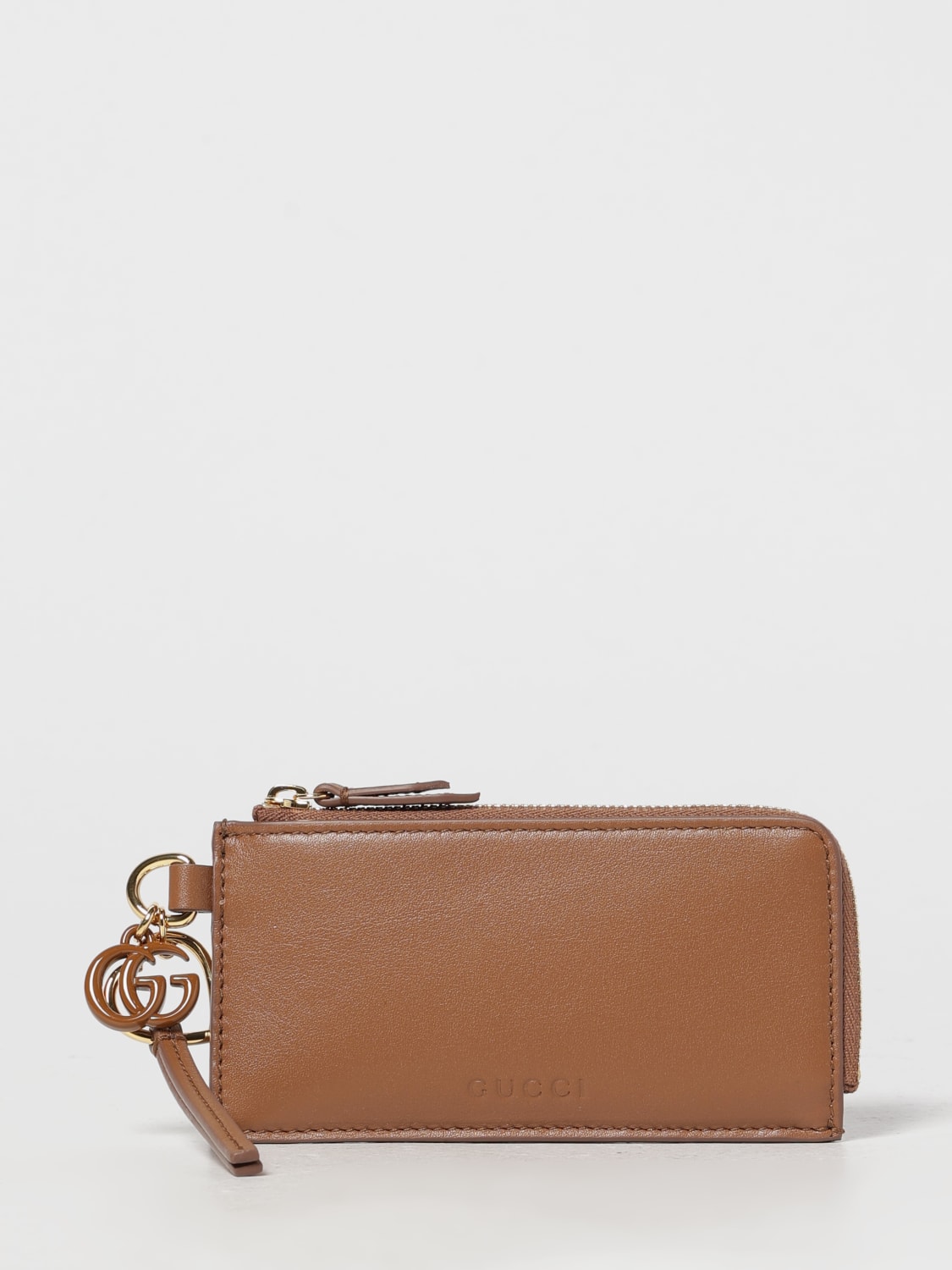 GUCCI 財布: 財布 レディース Gucci, ブラウン - Img 1