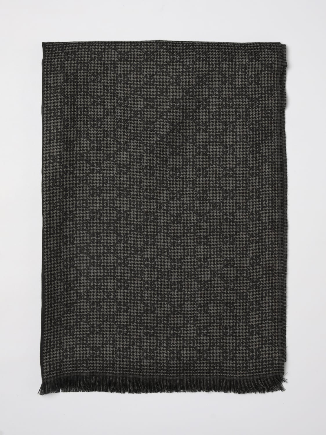 GUCCI SCARF: Scarf men Gucci, Black - Img 1