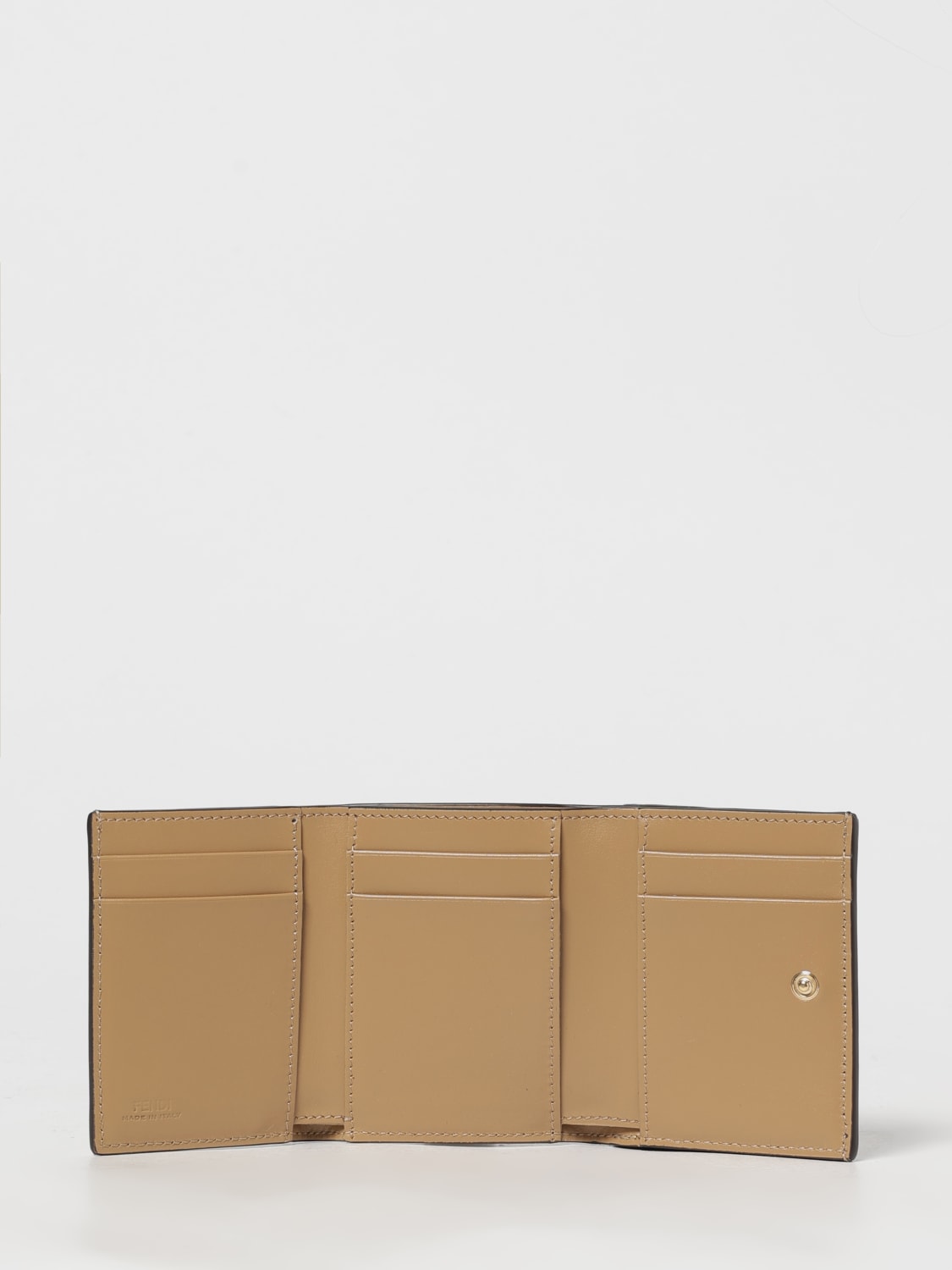 FENDI WALLET: Wallet woman Fendi, Brown - Img 2