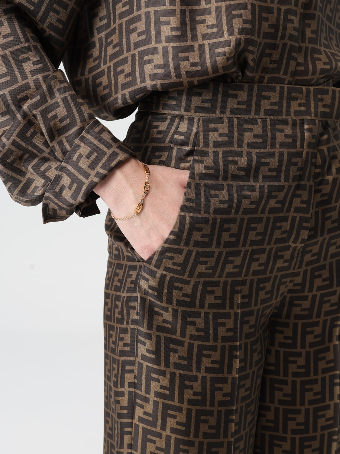 FENDI SCHMUCK: Schmuck damen Fendi, Gold - Img 2