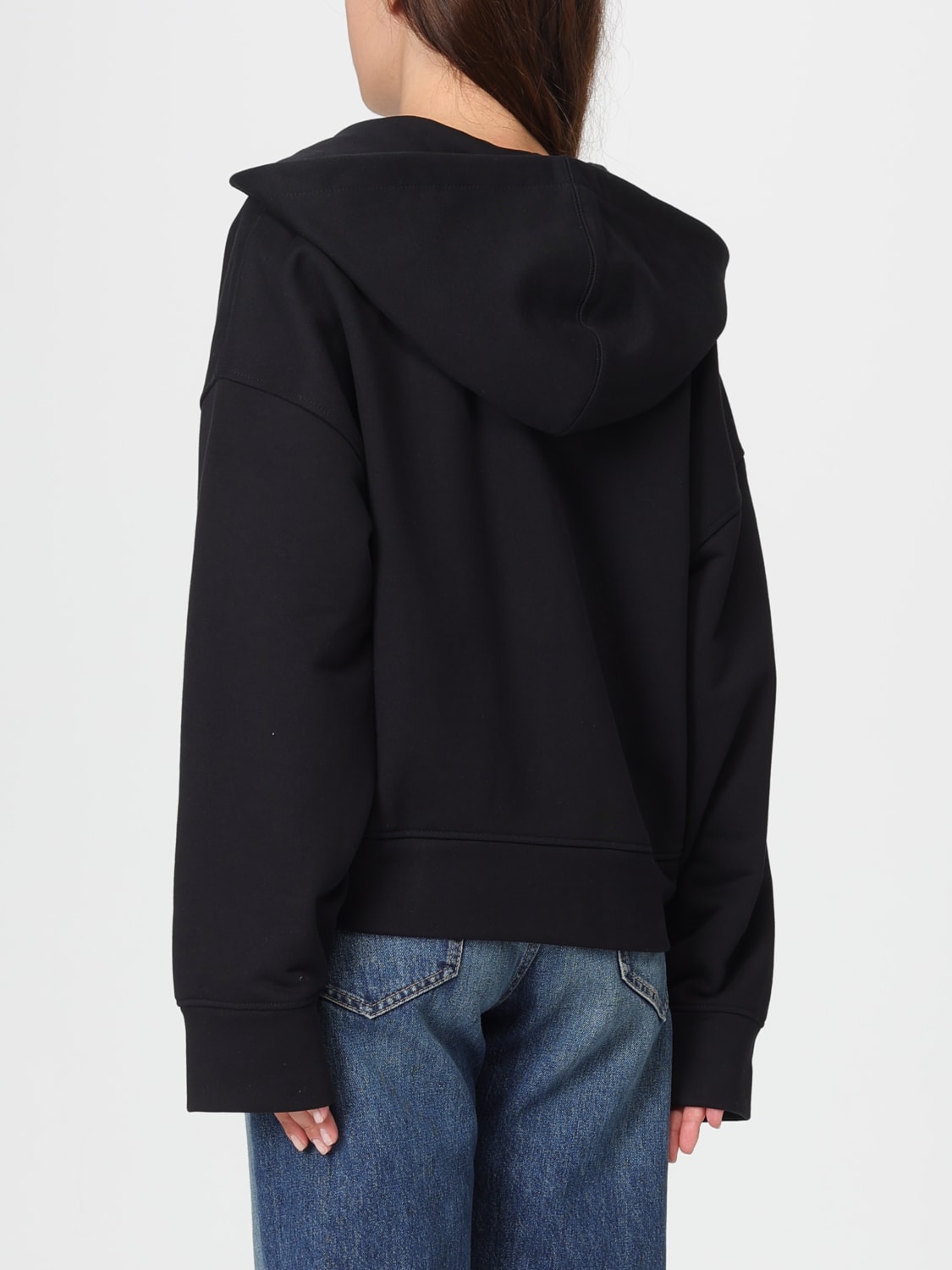 GANNI SWEATSHIRT: Sweatshirt woman Ganni, Black - Img 2