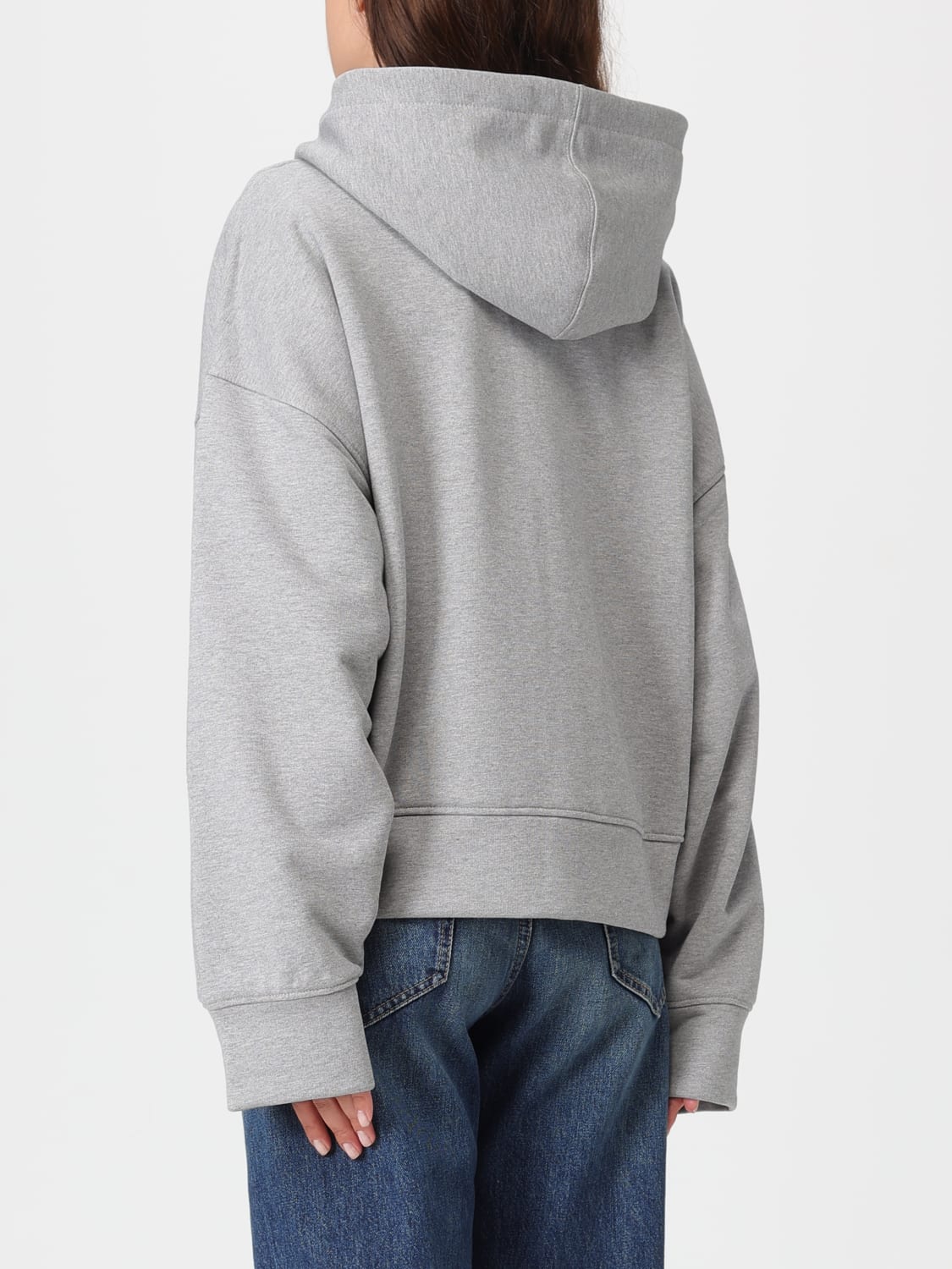 GANNI SWEAT-SHIRT: Sweat-shirt femme Ganni, Gris - Img 2