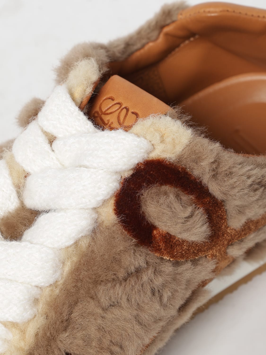 LOEWE SNEAKERS: Sneakers woman Loewe, Brown - Img 4
