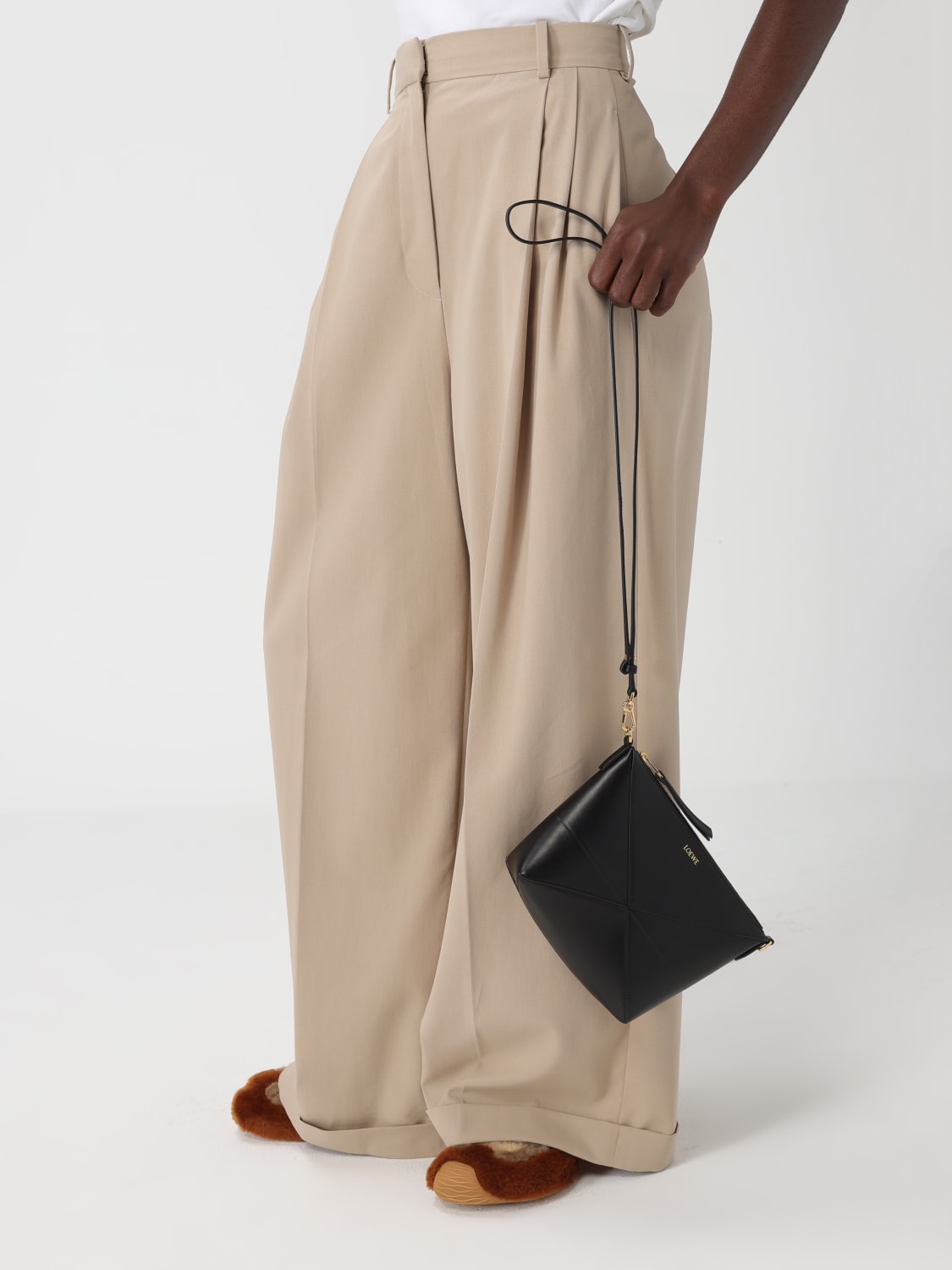 LOEWE CROSSBODY BAG: Wallet woman Loewe, Black - Img 2