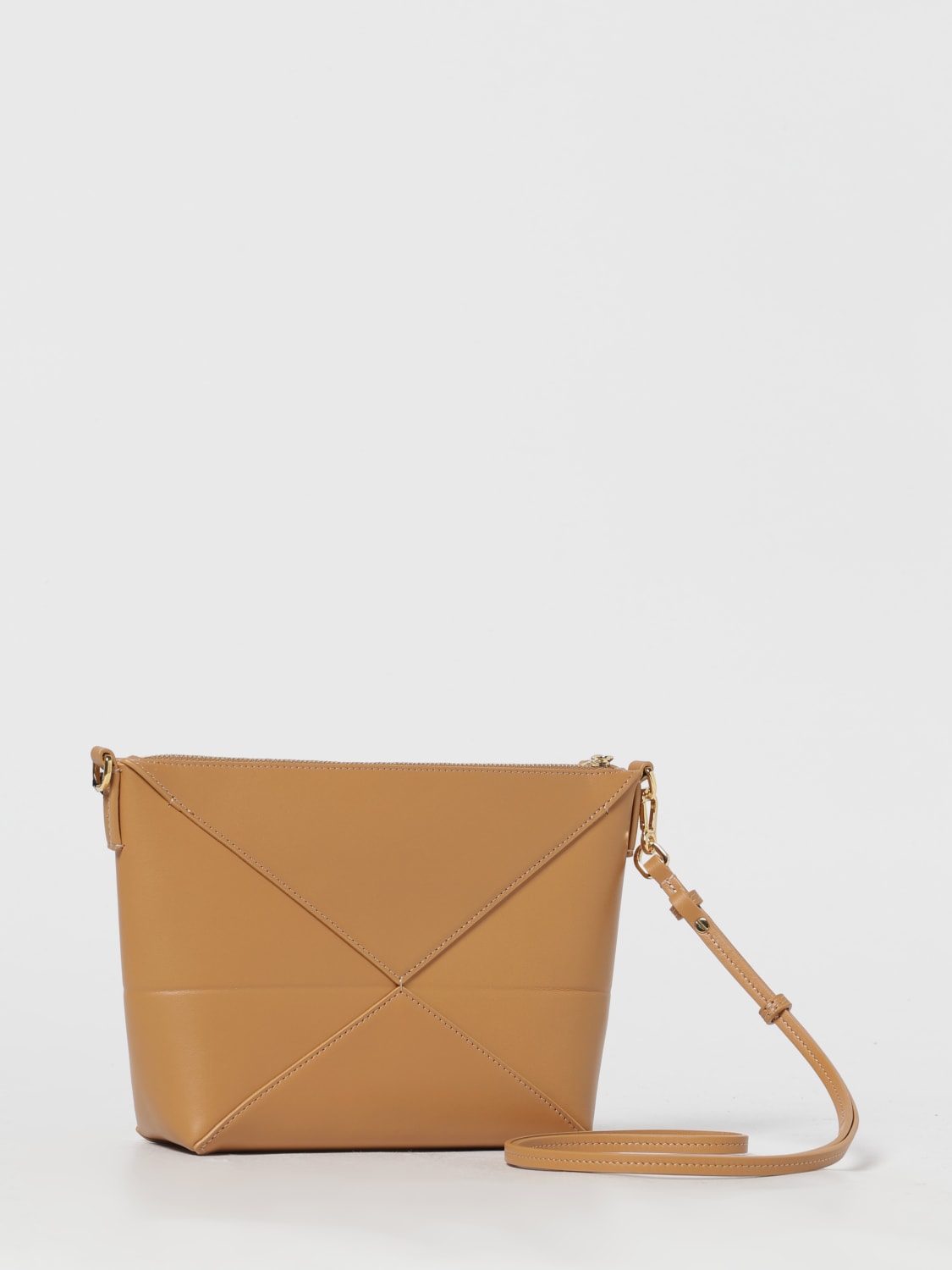 LOEWE UMHÄNGETASCHE: Geldbörse damen Loewe, Beige - Img 3