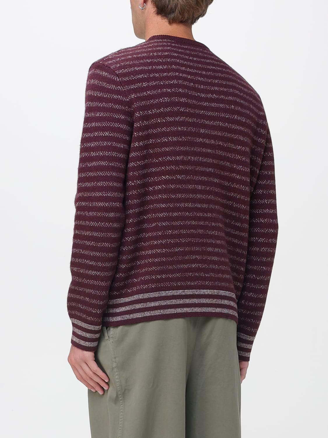 LOEWE SWEATER: Sweater men Loewe, Burgundy - Img 3