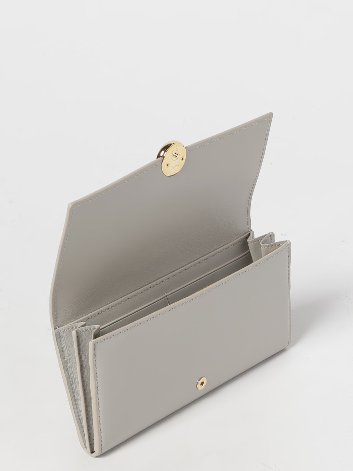 LOEWE PORTEFEUILLE: Portefeuille femme Loewe, Gris - Img 2