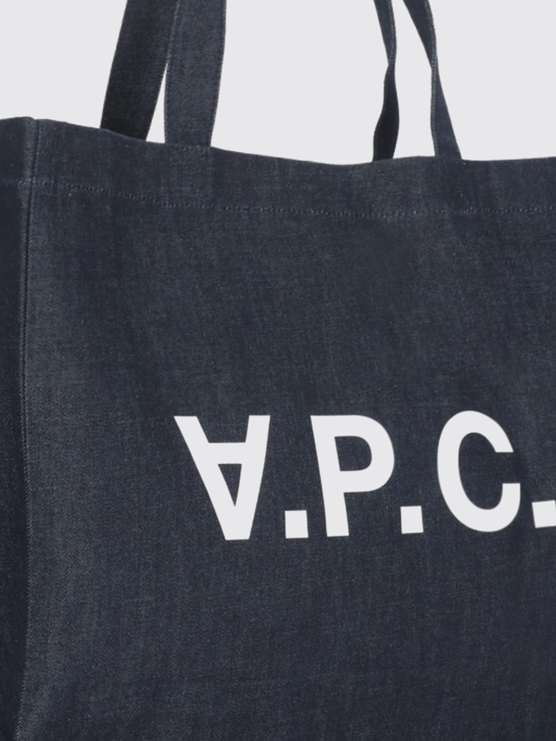 A.P.C. SAC CABAS: Sac à main femme A.P.C., Bleu - Img 3