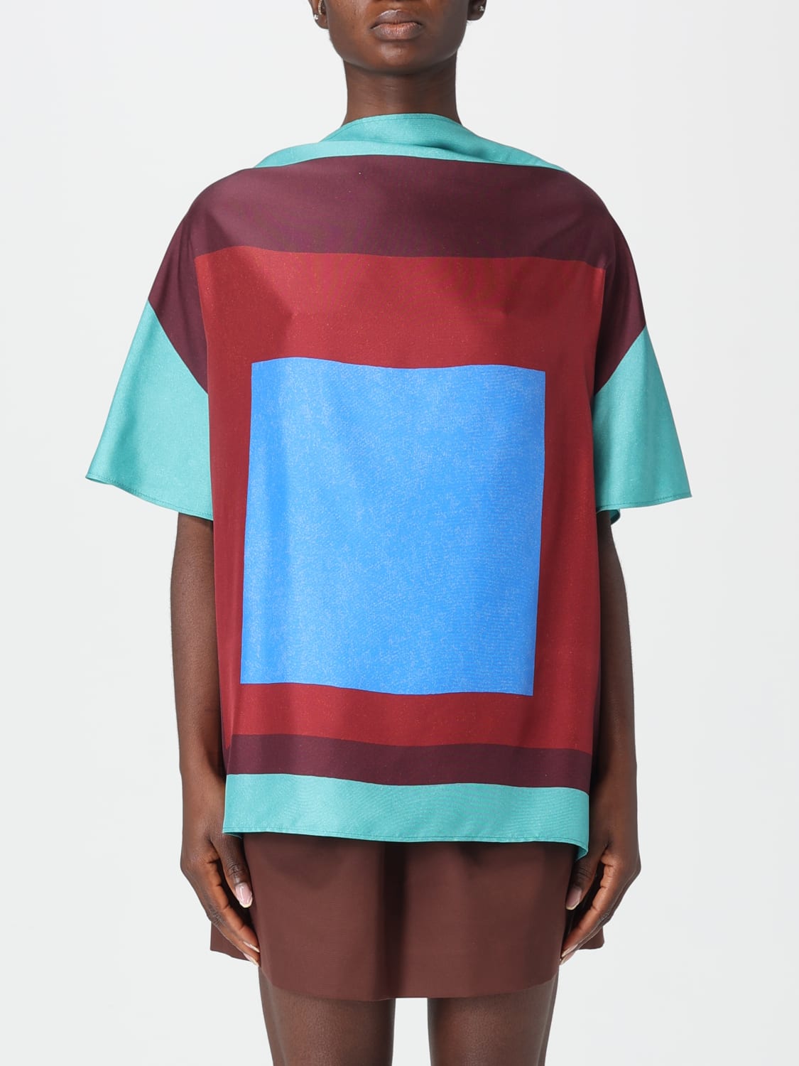 LOEWE TOP: Top damen Loewe, Burgunderrot - Img 1