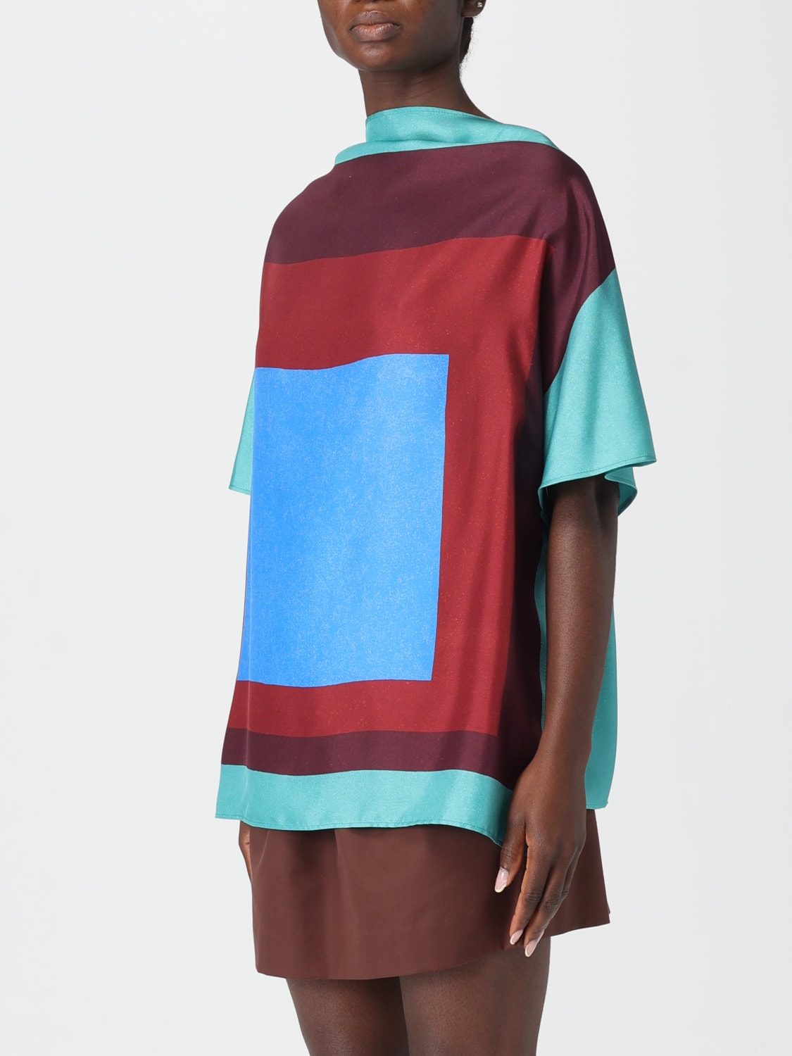 LOEWE TOP: Top damen Loewe, Burgunderrot - Img 4