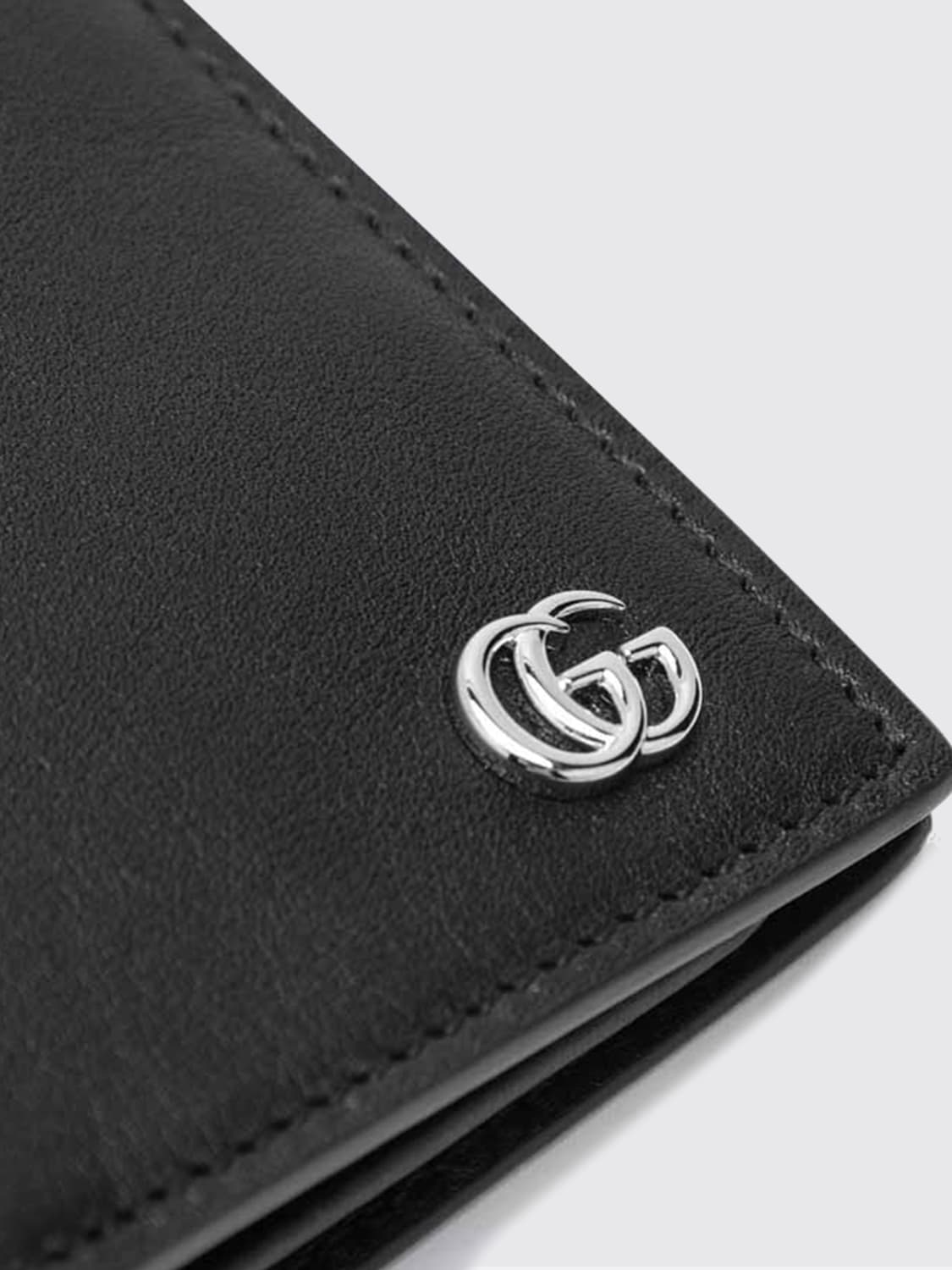 GUCCI WALLET: Wallet men Gucci, Black - Img 4