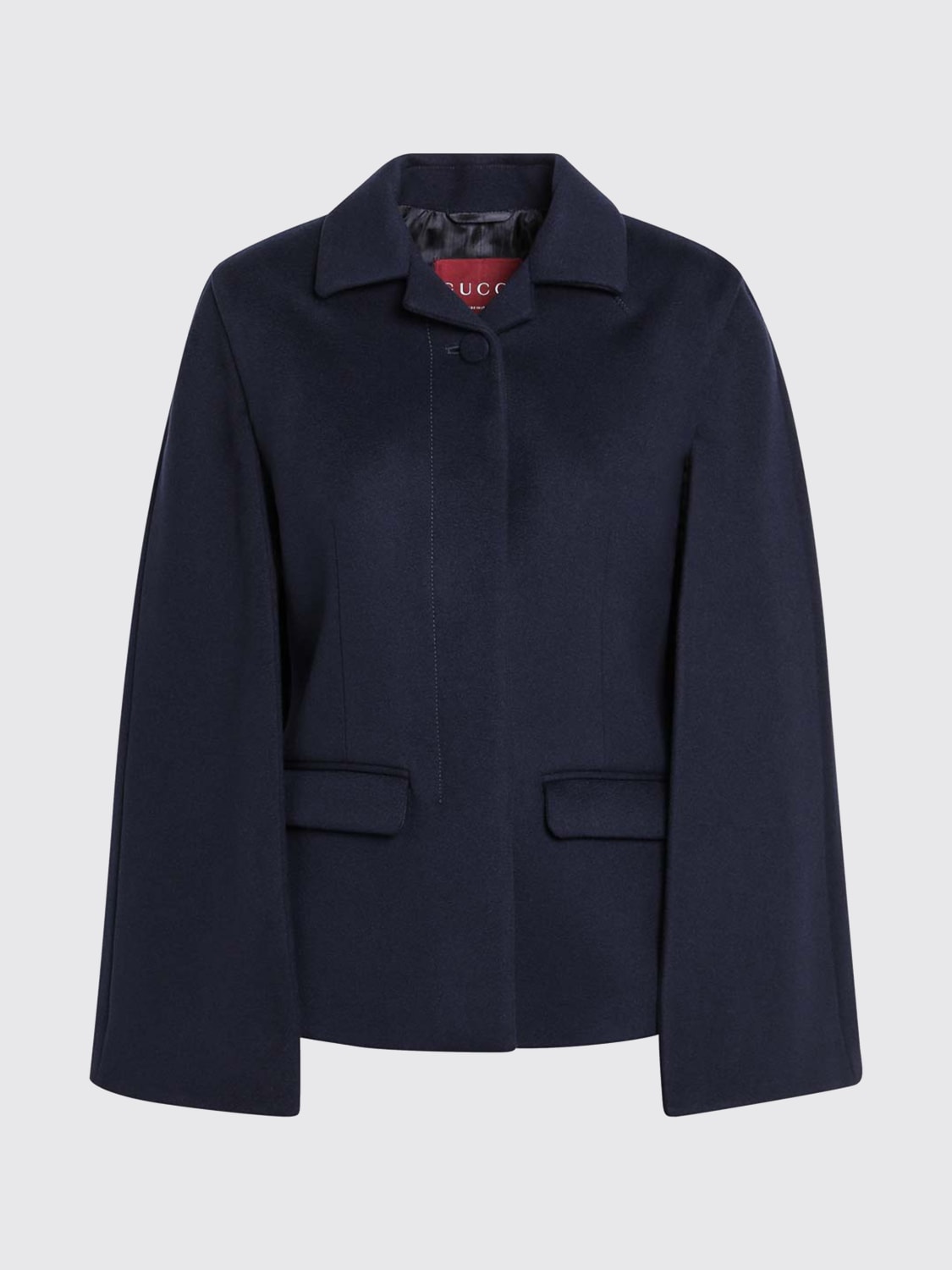 GUCCI COAT: Coat woman Gucci, Blue - Img 1