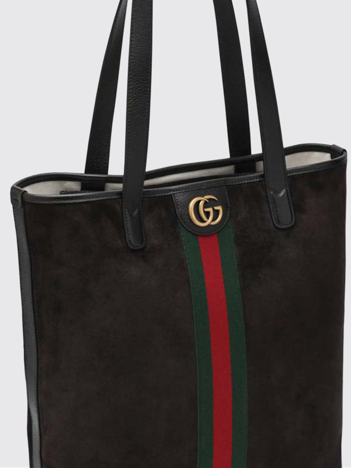 GUCCI SAC PORTÉ ÉPAULE: Sac à main femme Gucci, Brun - Img 3