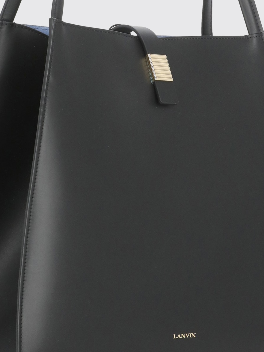 LANVIN SCHULTERTASCHE: Schultertasche damen Lanvin, Schwarz - Img 3