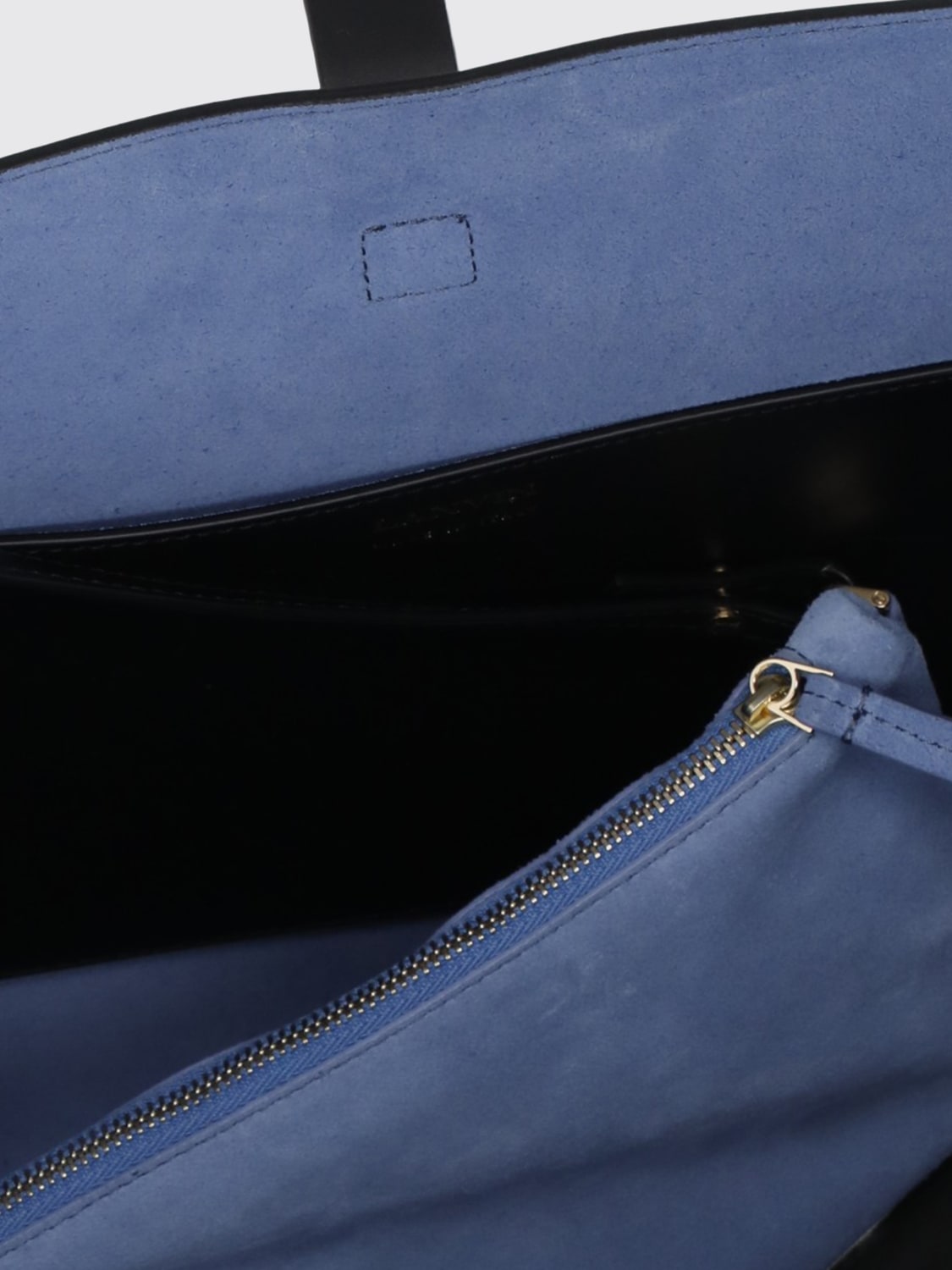 LANVIN SCHULTERTASCHE: Schultertasche damen Lanvin, Schwarz - Img 4