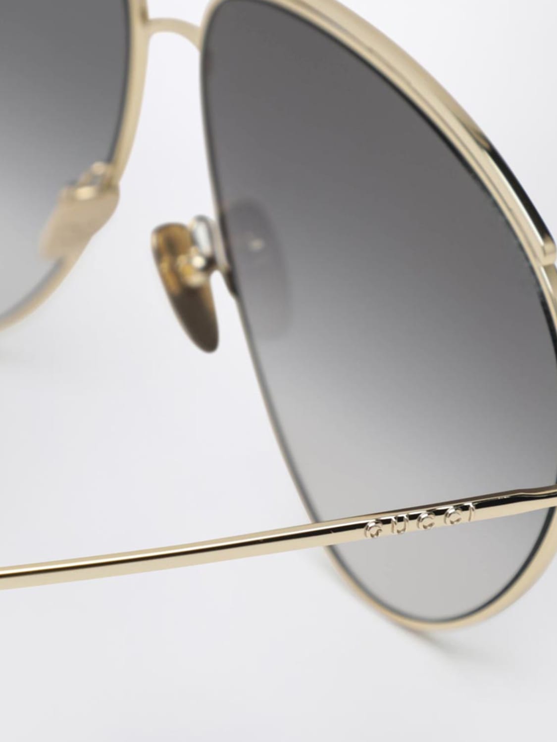 GUCCI SUNGLASSES: Sunglasses woman Gucci, Gold - Img 3