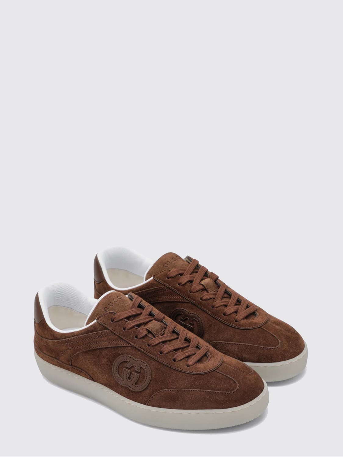 GUCCI SNEAKERS: Sneakers men Gucci, Brown - Img 2