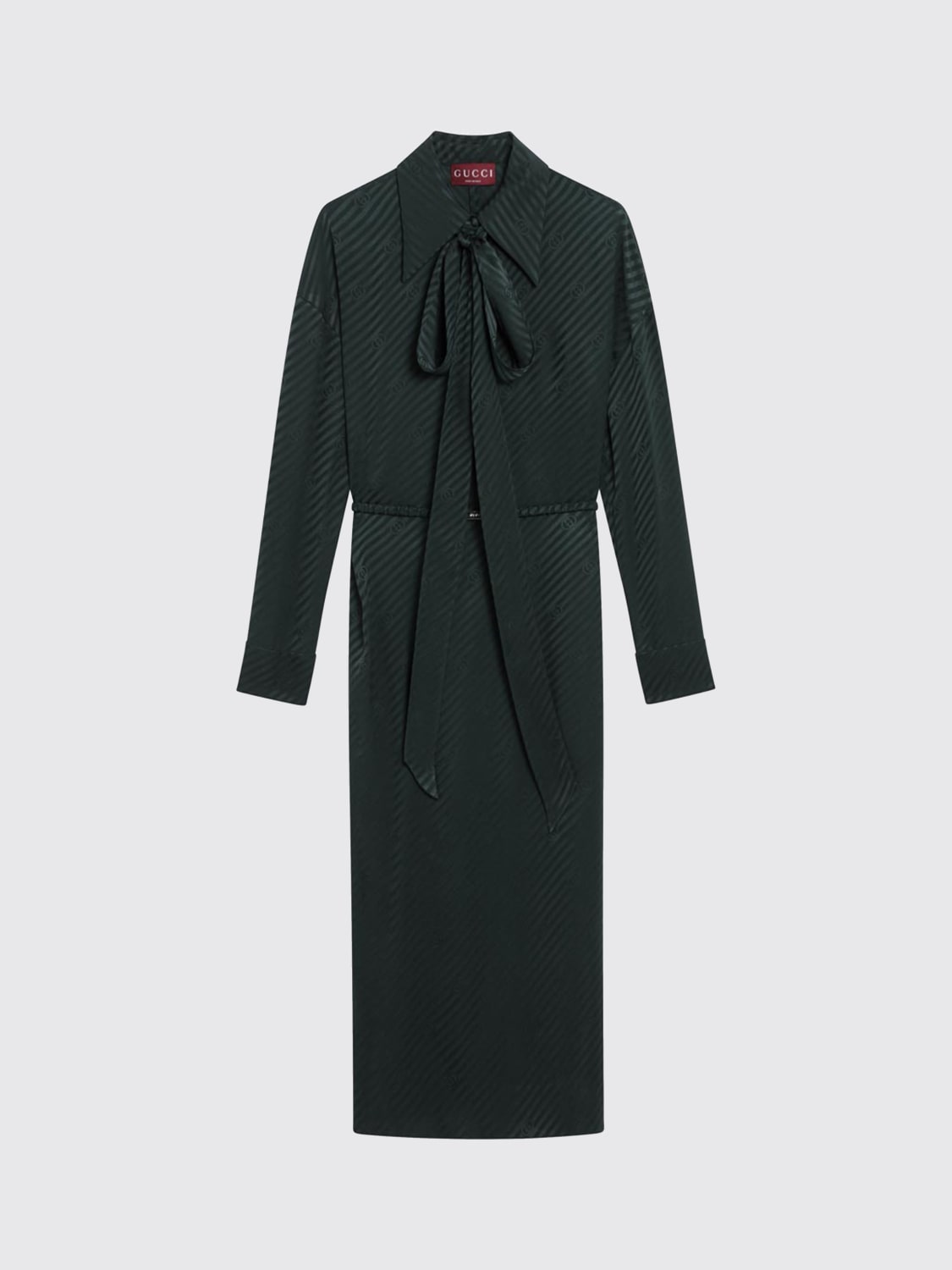 GUCCI DRESS: Dress woman Gucci, Green - Img 1