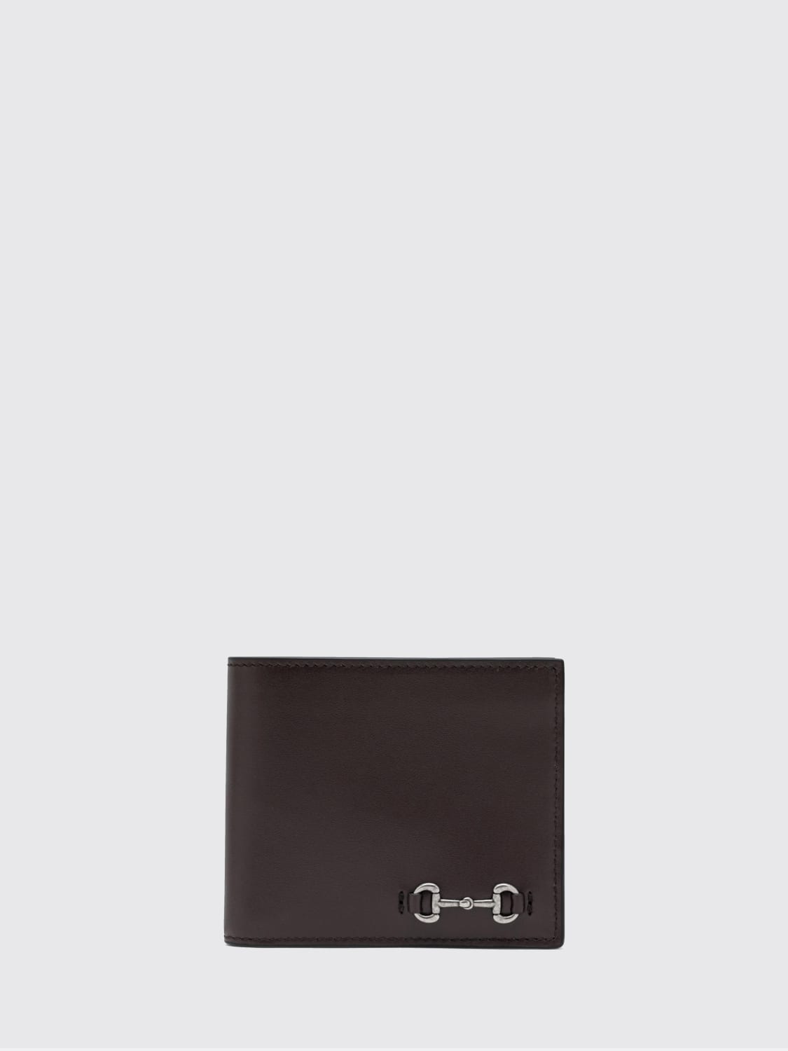 GUCCI WALLET: Wallet men Gucci, Brown - Img 1