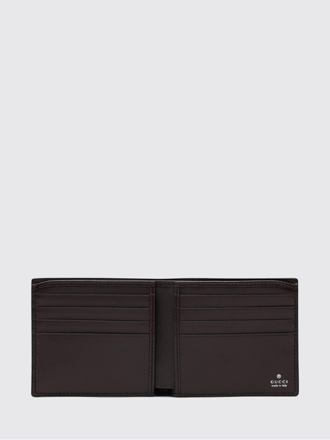 GUCCI WALLET: Wallet men Gucci, Brown - Img 2