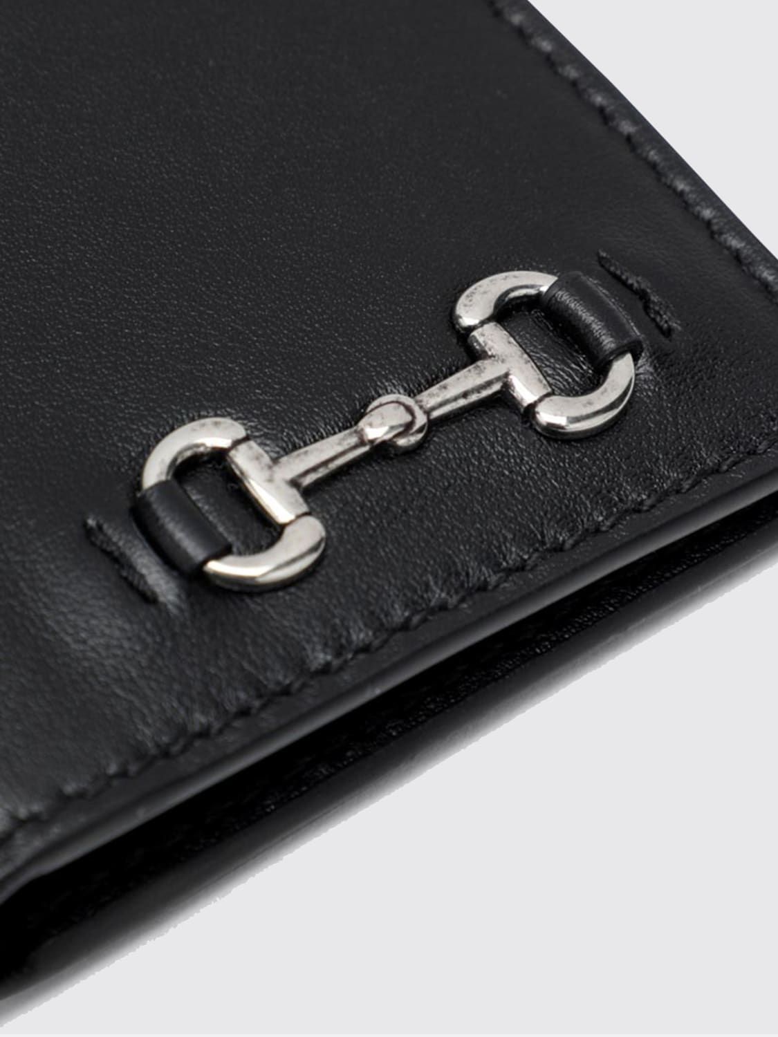 GUCCI WALLET: Wallet men Gucci, Black - Img 4