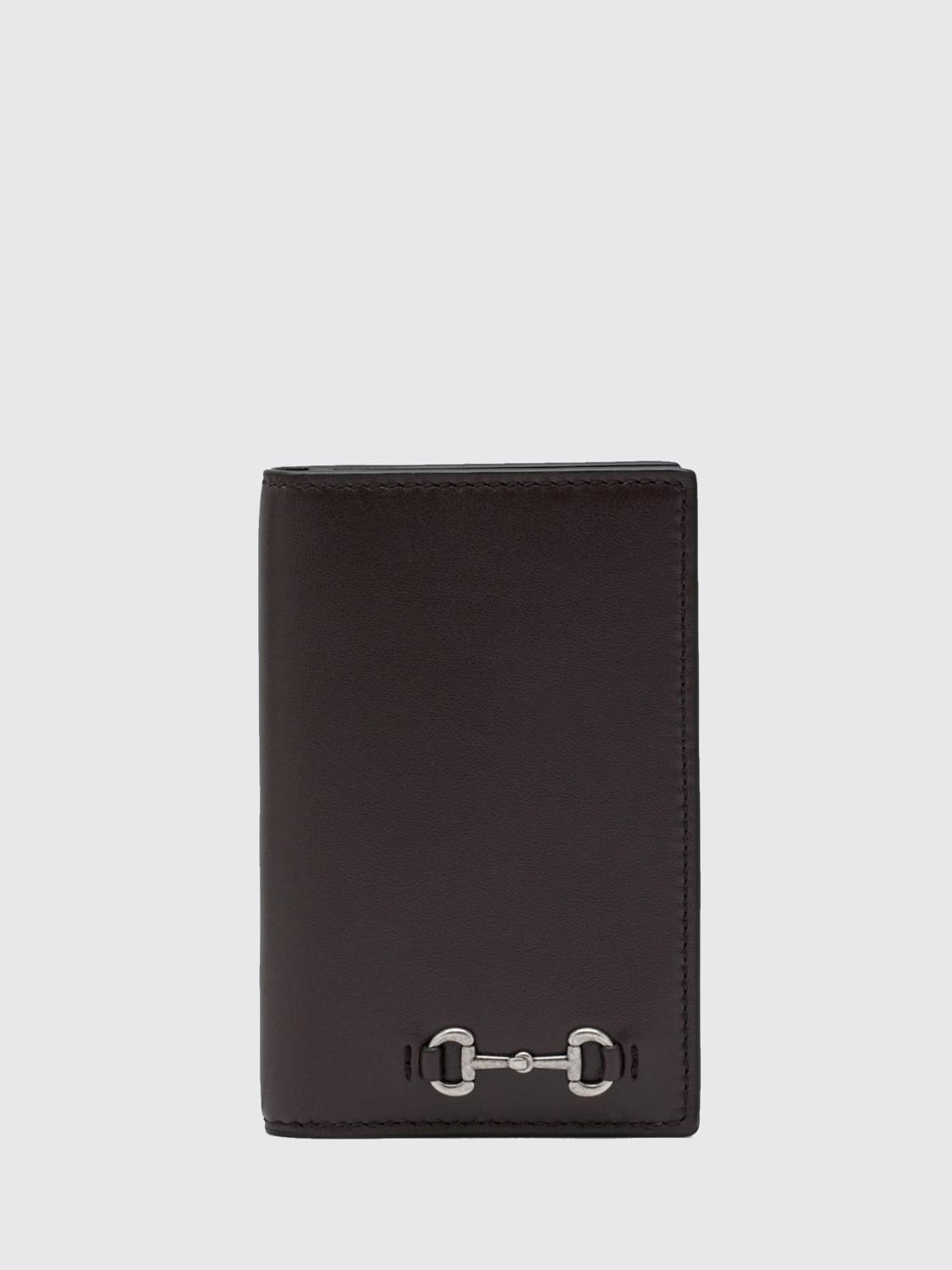 GUCCI WALLET: Wallet men Gucci, Brown - Img 1