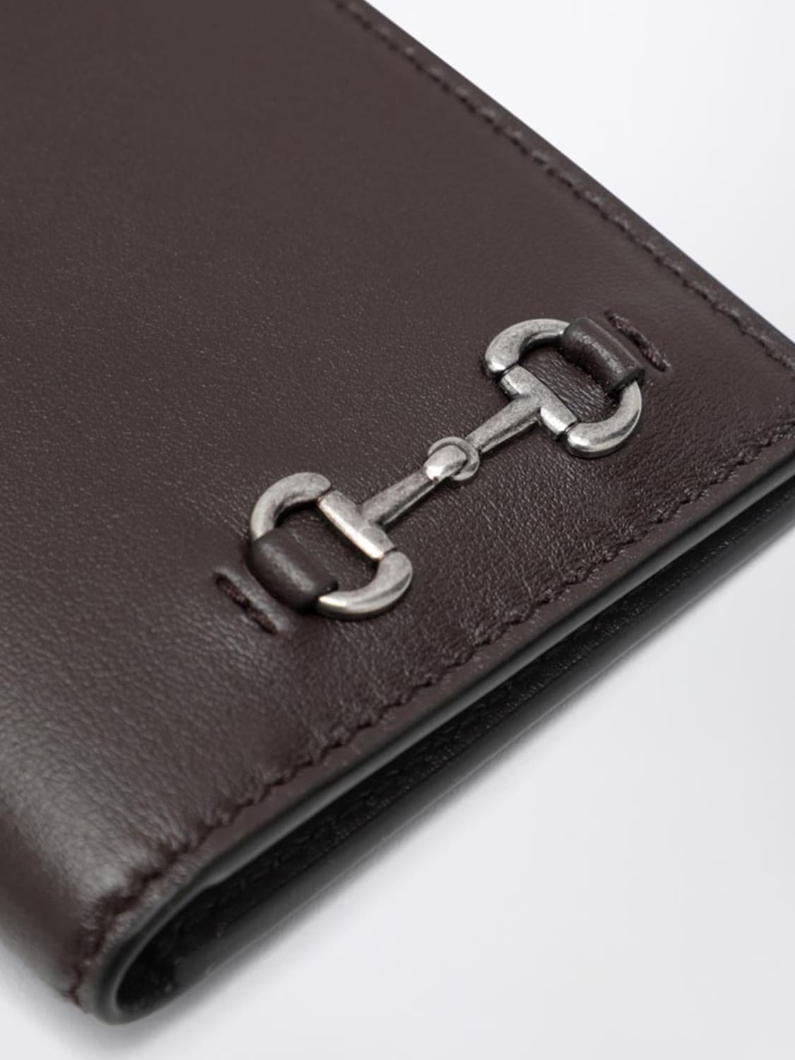 GUCCI WALLET: Wallet men Gucci, Brown - Img 4