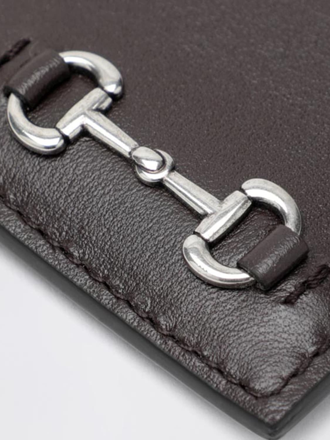 GUCCI WALLET: Wallet men Gucci, Brown - Img 3