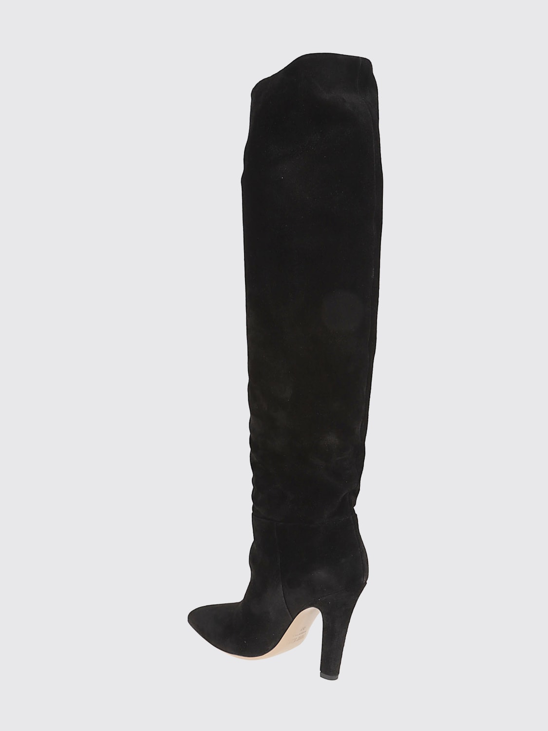 PARIS TEXAS STIVALI: Stivali in pelle scamosciata Paris Texas, Nero - Img 3