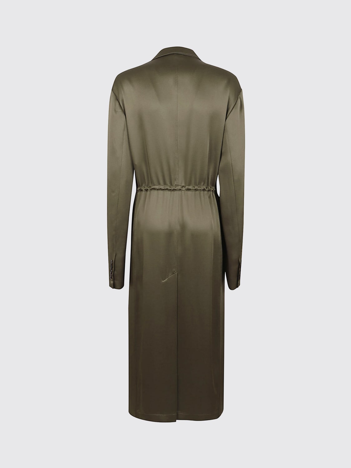DRIES VAN NOTEN COAT: Coat woman Dries Van Noten, Kaki - Img 2