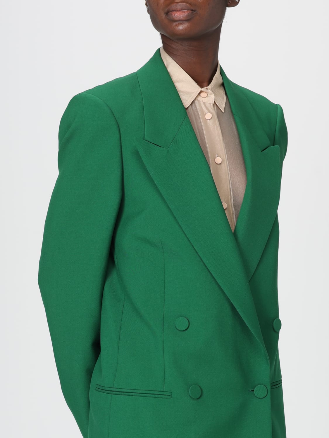 DRIES VAN NOTEN VESTE: Blazer femme Dries Van Noten, Vert - Img 5