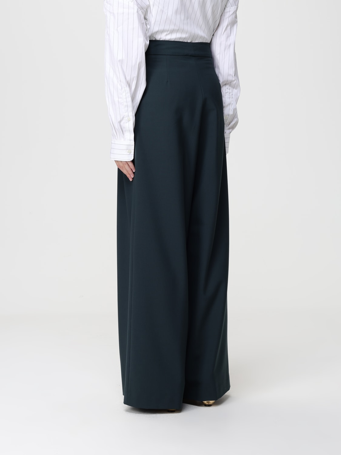 DRIES VAN NOTEN PANTS: Pants woman Dries Van Noten, Green - Img 3