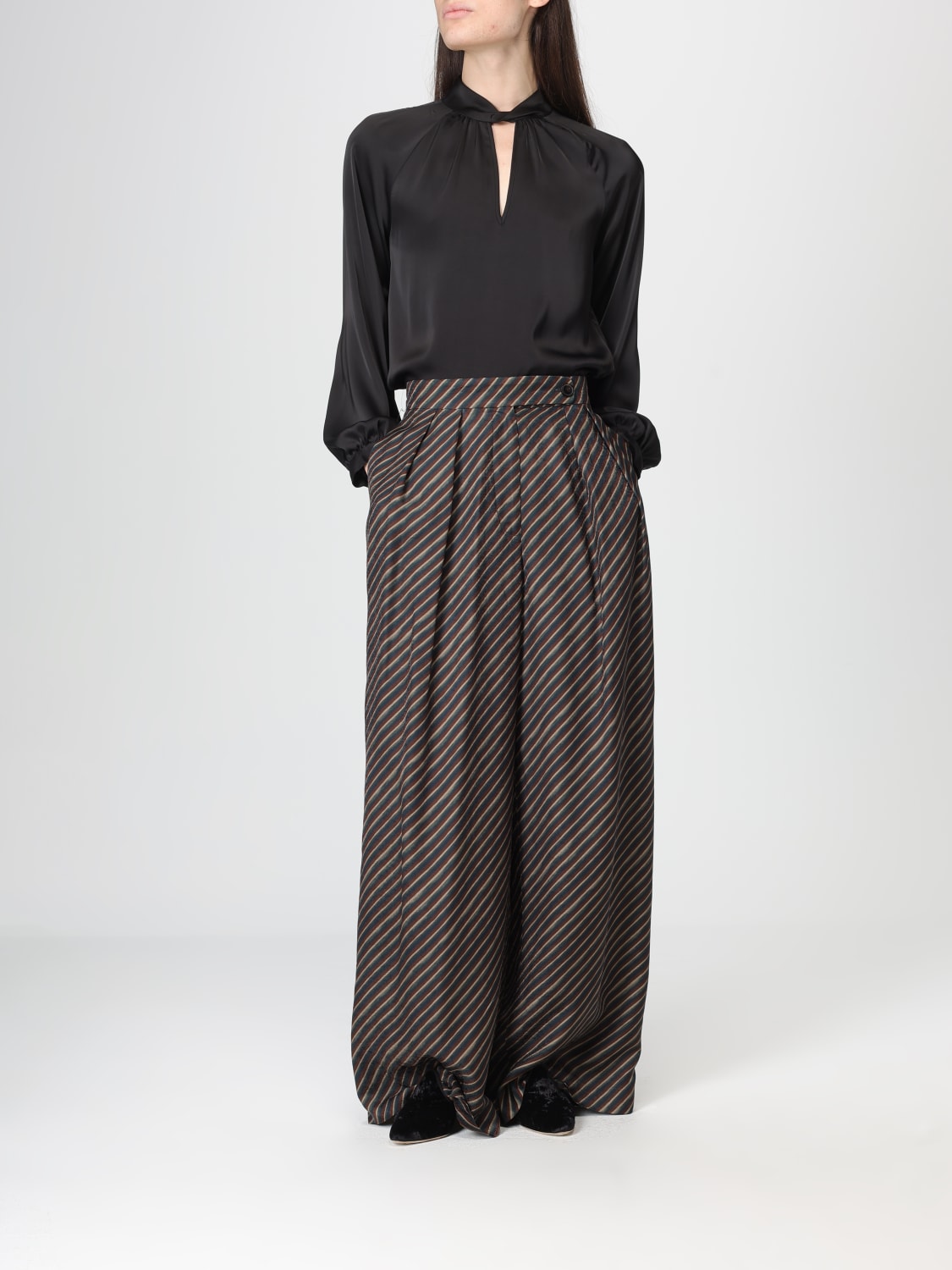 DRIES VAN NOTEN PANTS: Pants woman Dries Van Noten, Multicolor - Img 2