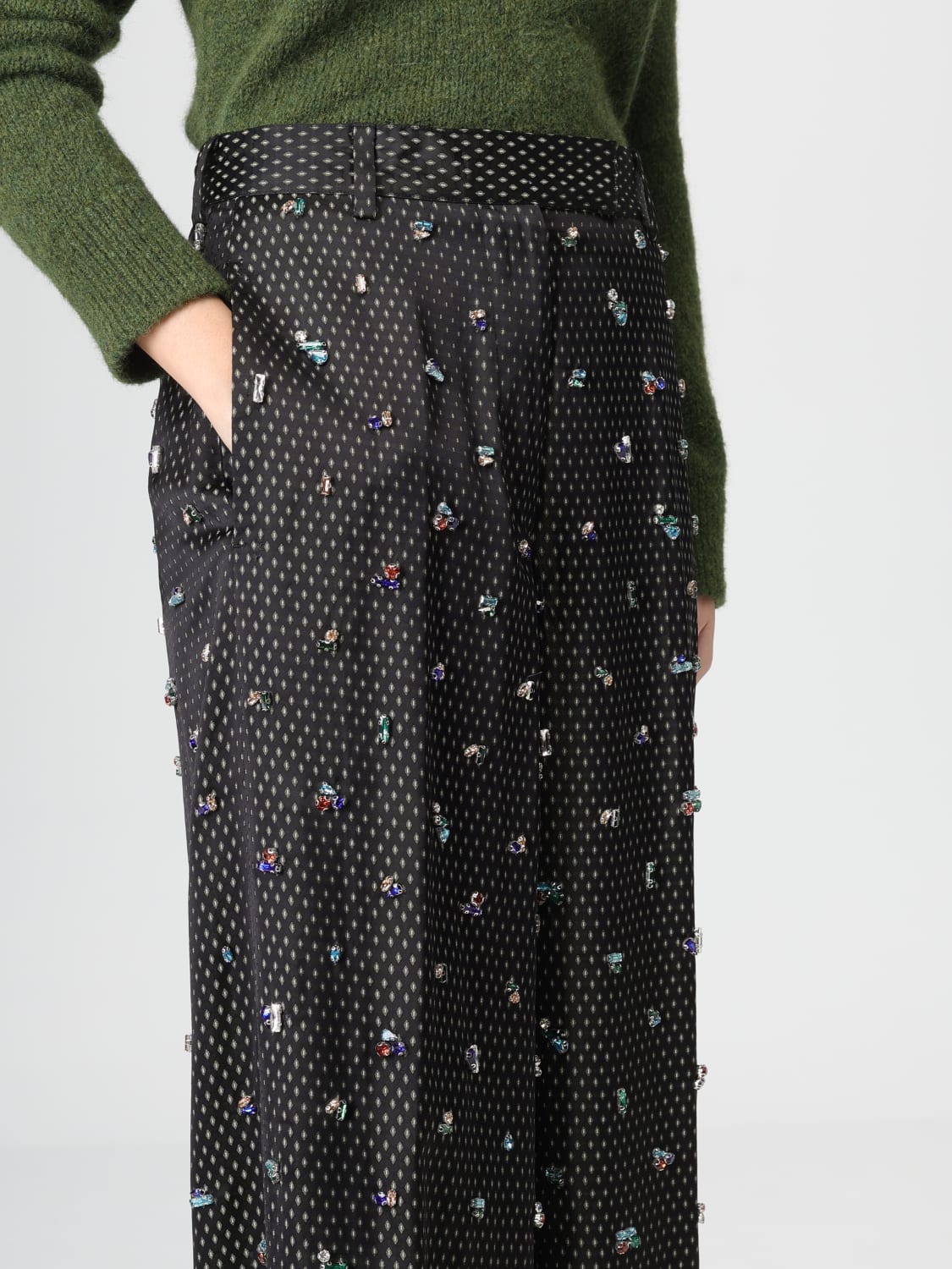 DRIES VAN NOTEN PANTS: Pants woman Dries Van Noten, Black - Img 5