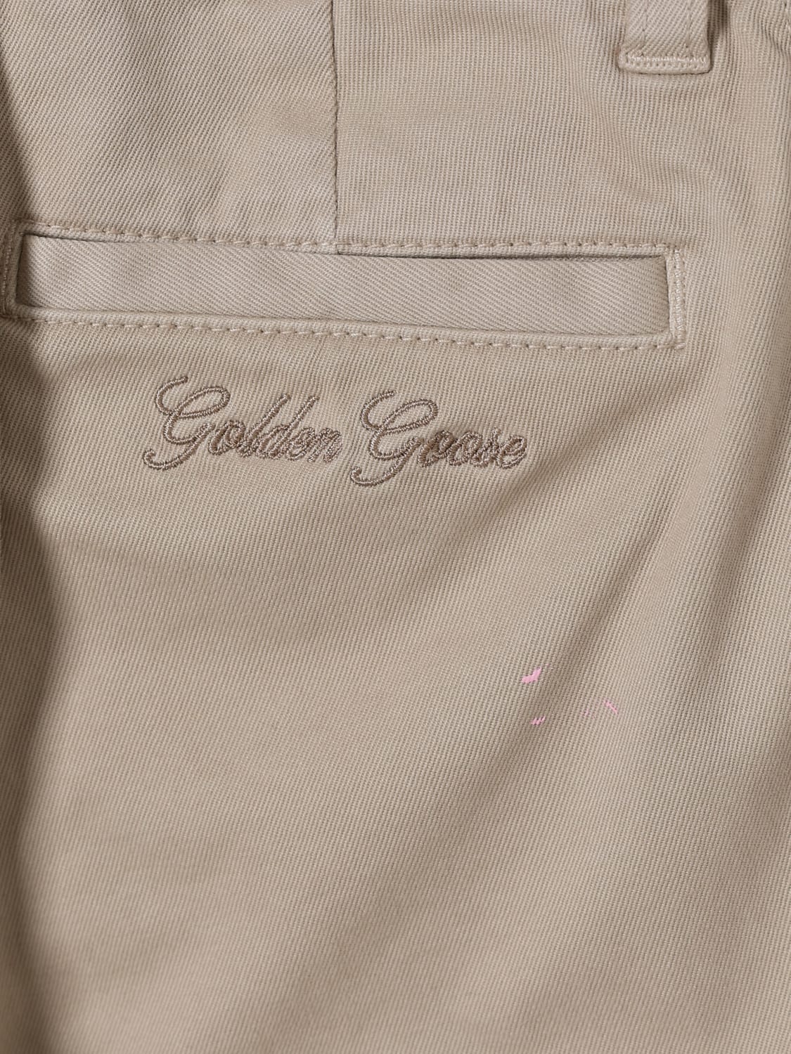 GOLDEN GOOSE PANTALONES: Pantalones niños Golden Goose, Beige - Img 3