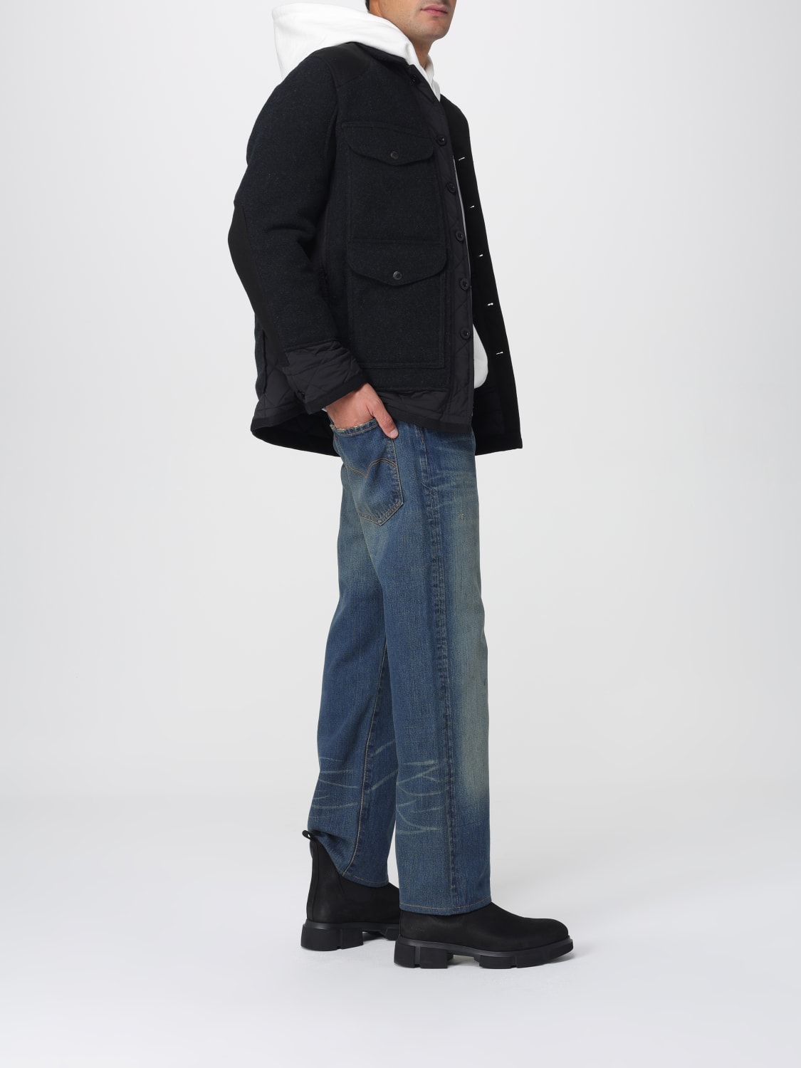 JUNYA WATANABE JACKET: Jacket men Junya Watanabe, Grey - Img 2