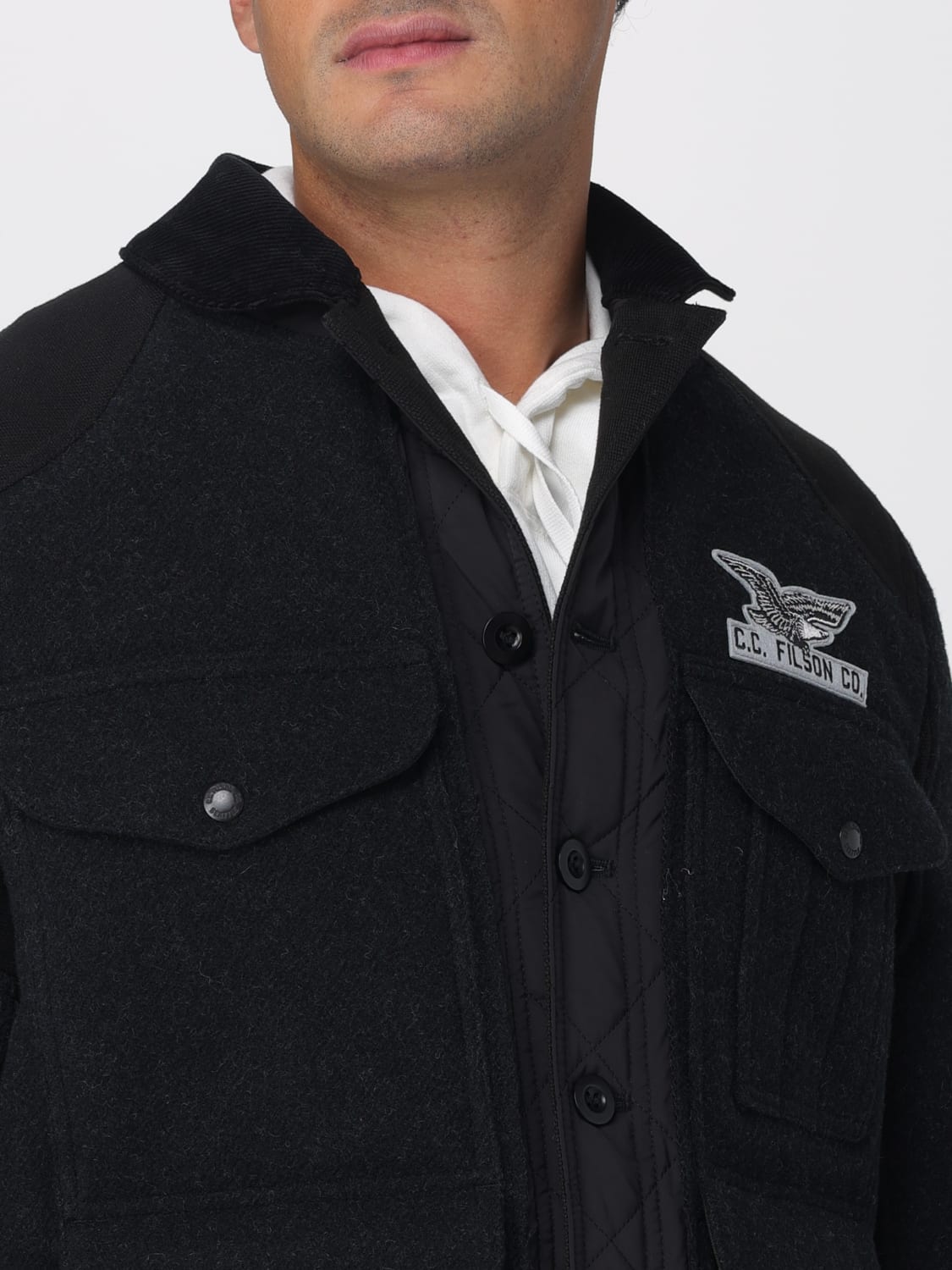 JUNYA WATANABE JACKET: Jacket men Junya Watanabe, Grey - Img 5