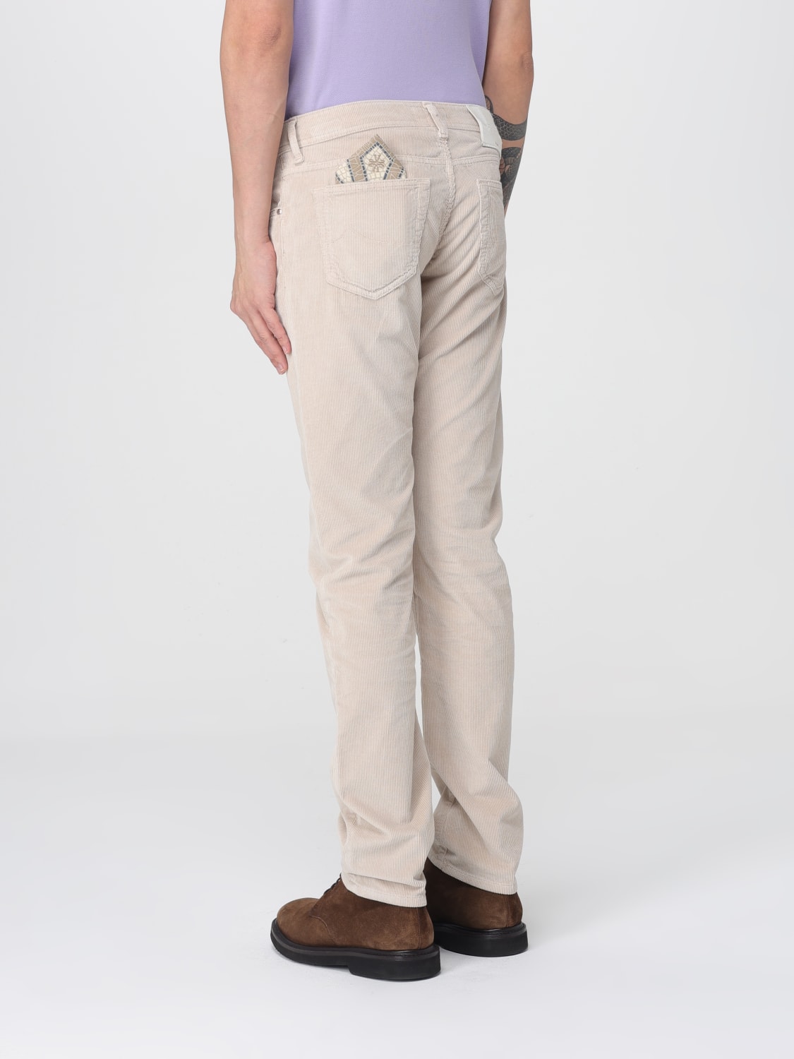 JACOB COHEN PANTS: Jacob Cohen Bard courdoroy pants, Grey - Img 2