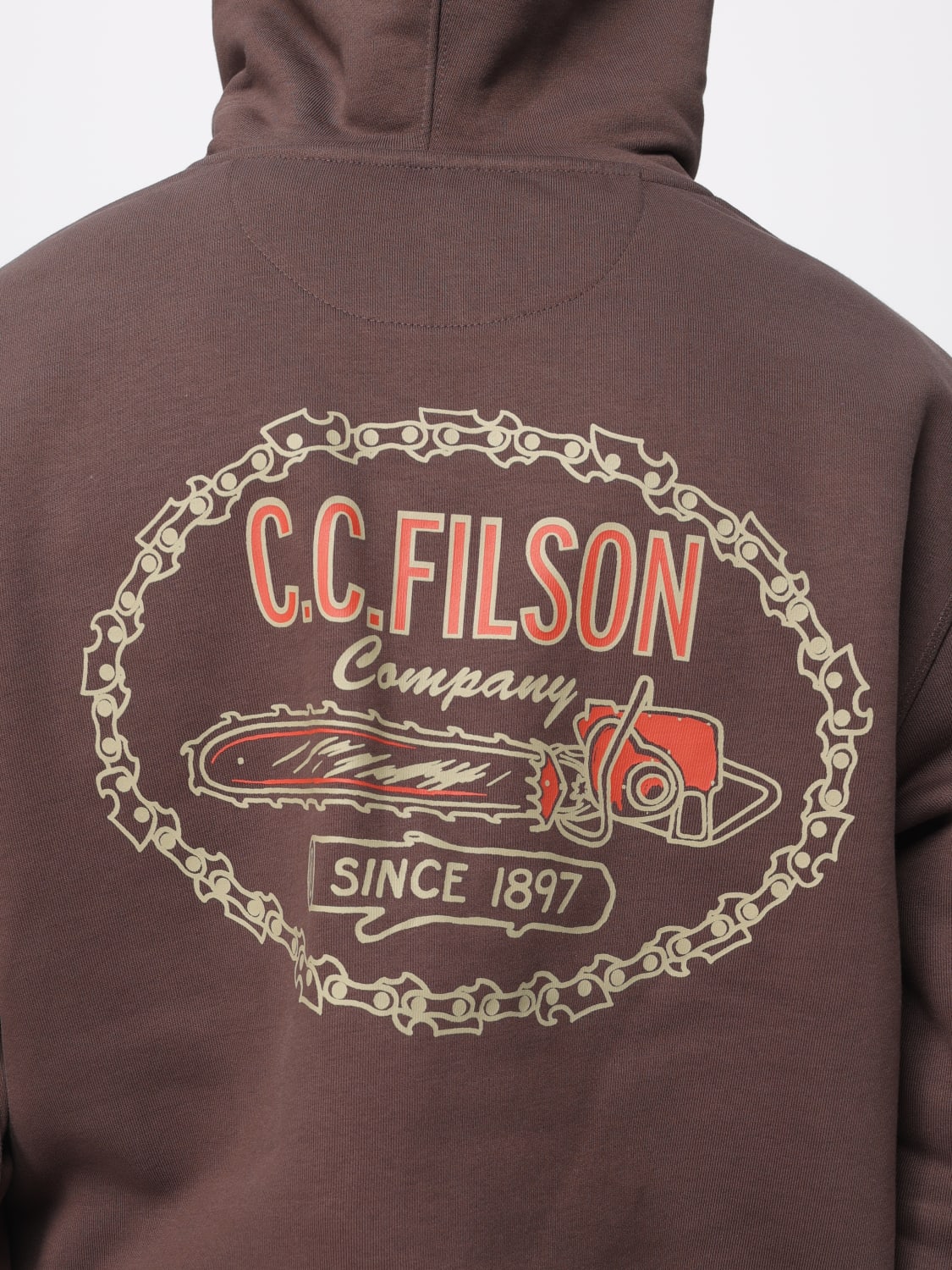 FILSON SWEATSHIRT: Sweatshirt men Filson, Brown - Img 3